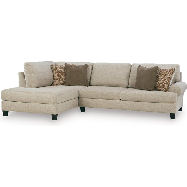 Benchcraft Steelwater Retreat Fabric 2 pc Sectional 6670416/6670467