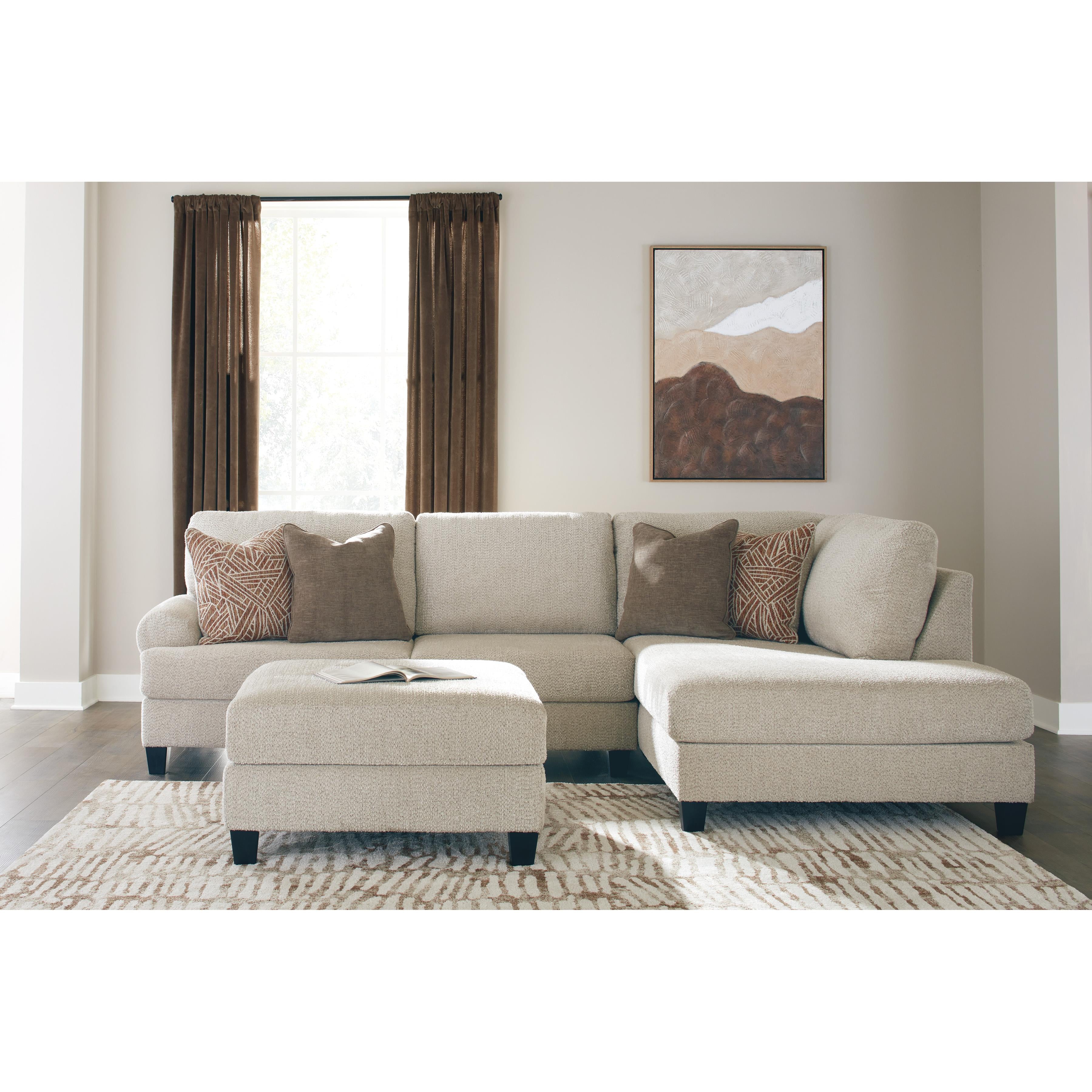  Benchcraft Steelwater Retreat Fabric 2 pc Sectional 6670466/6670417 IMAGE 6