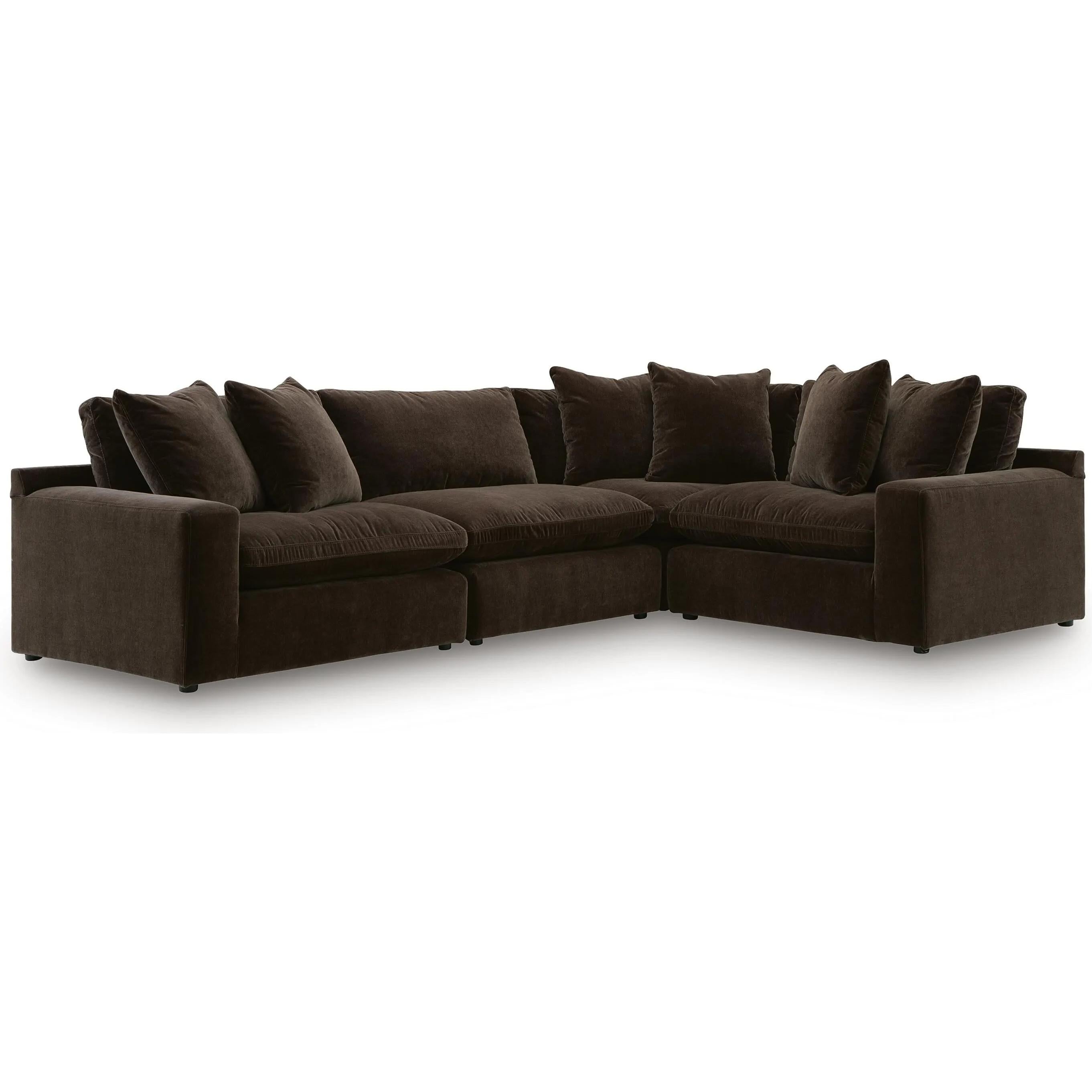  Benchcraft Maxton Heights Fabric 4 pc Sectional 6780746/6780764/6780765/6780777 IMAGE 1