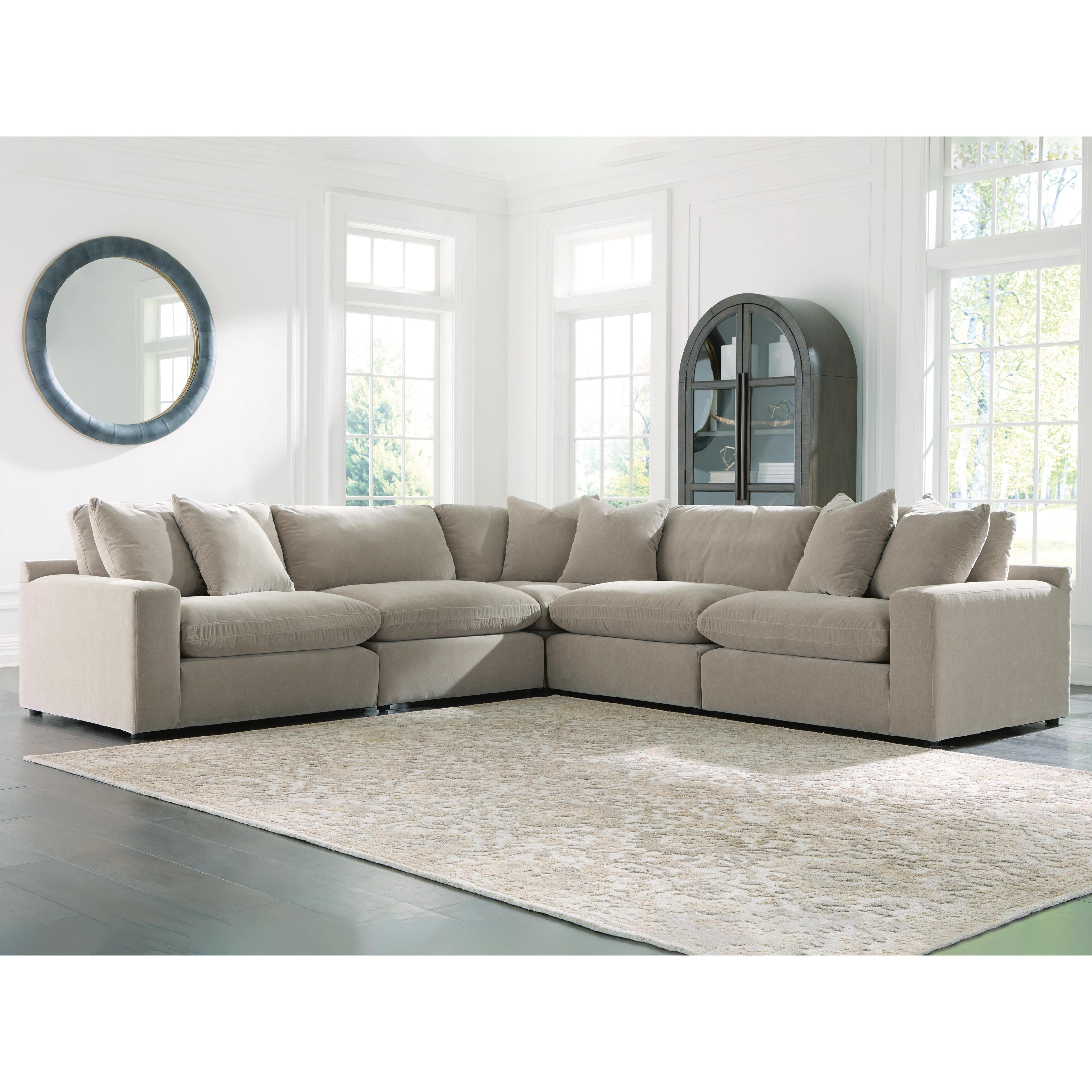  Benchcraft Maxton Heights Fabric 5 pc Sectional 6780846/6780846/6780864/6780865/6780877 IMAGE 2