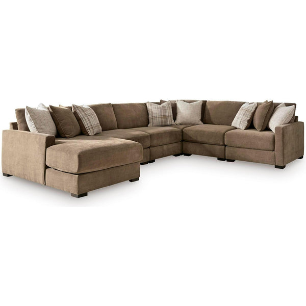 Benchcraft Camellia-Court 6 pc Sectional 6820716/6820746/6820746/6820777/6820746/6820765