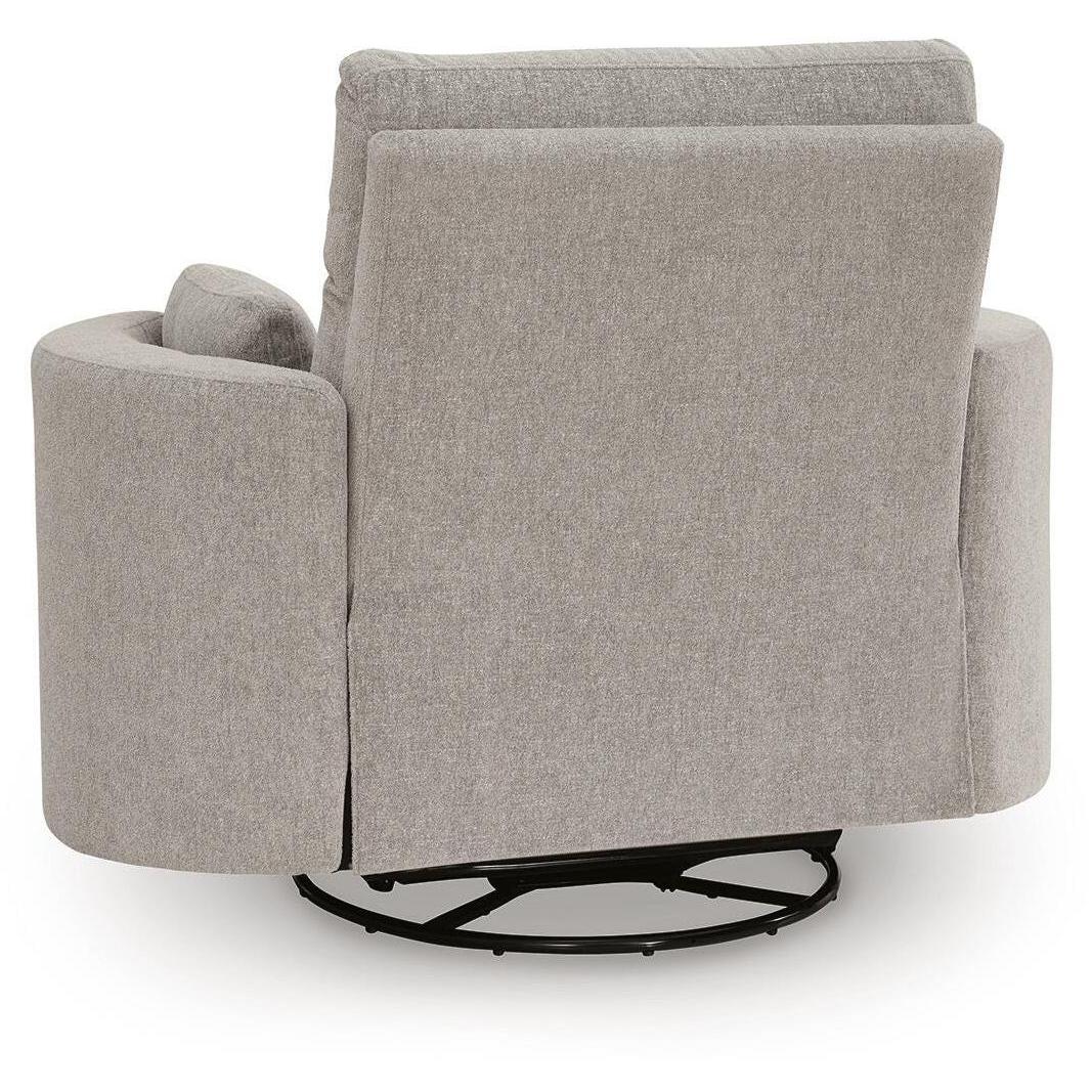  Benchcraft ModMax Luxe Power Swivel Glider Fabric Recliner 6860561P IMAGE 6