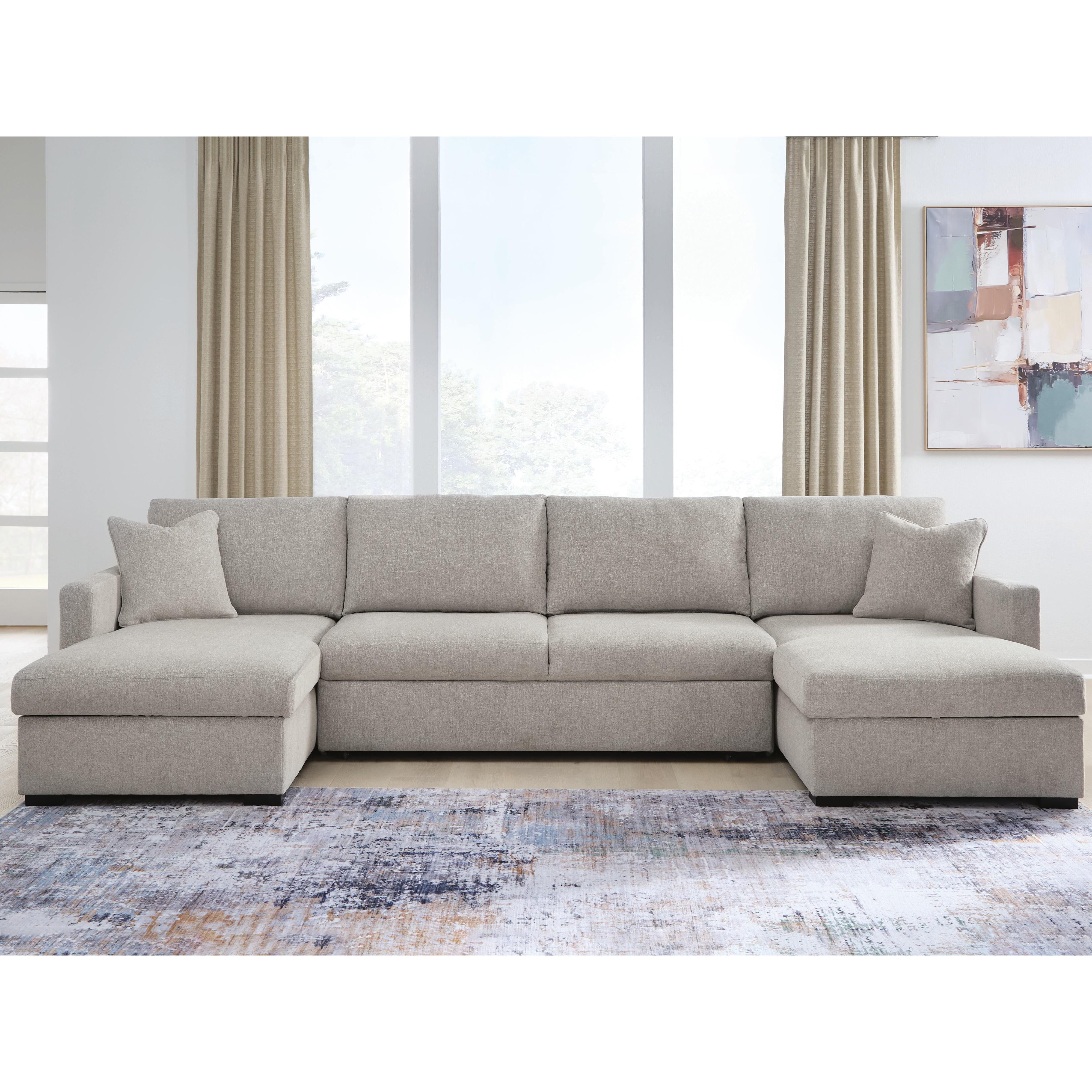  Benchcraft ModMax Luxe Fabric Sleeper Sectional 6860516S/6860517S/6860571 IMAGE 1