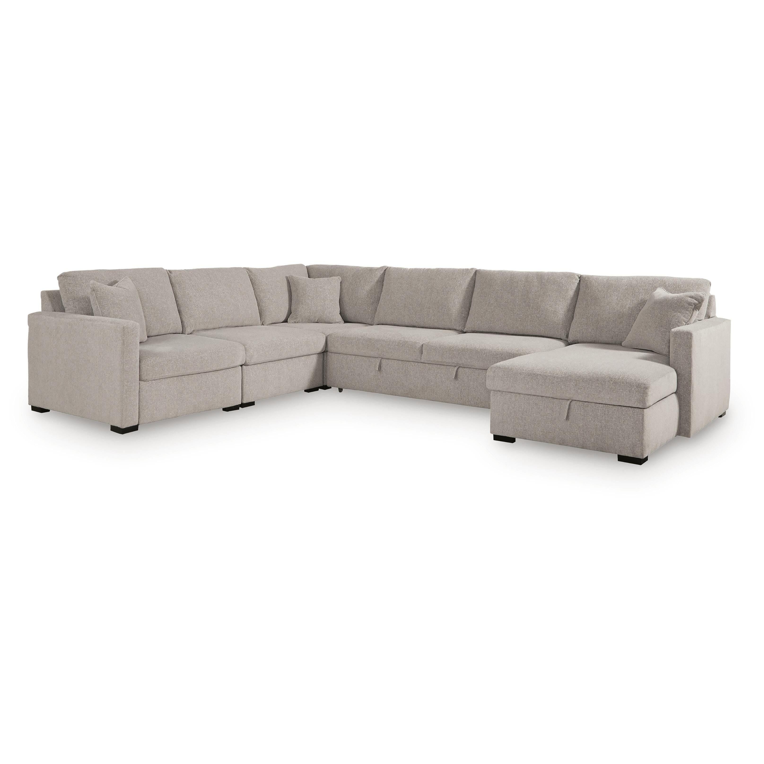  Benchcraft ModMax Luxe Fabric Sleeper Sectional 6860517S/6860546/6860564/6860571/6860577 IMAGE 1
