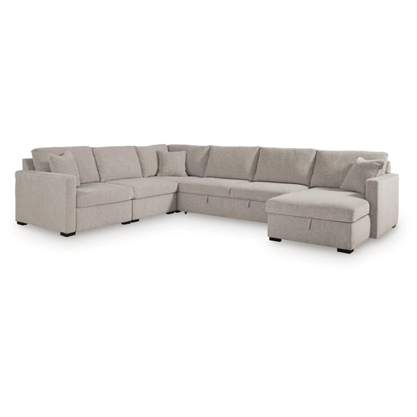 Benchcraft ModMax Luxe Fabric Sleeper Sectional 6860517S/6860546/6860564/6860571/6860577
