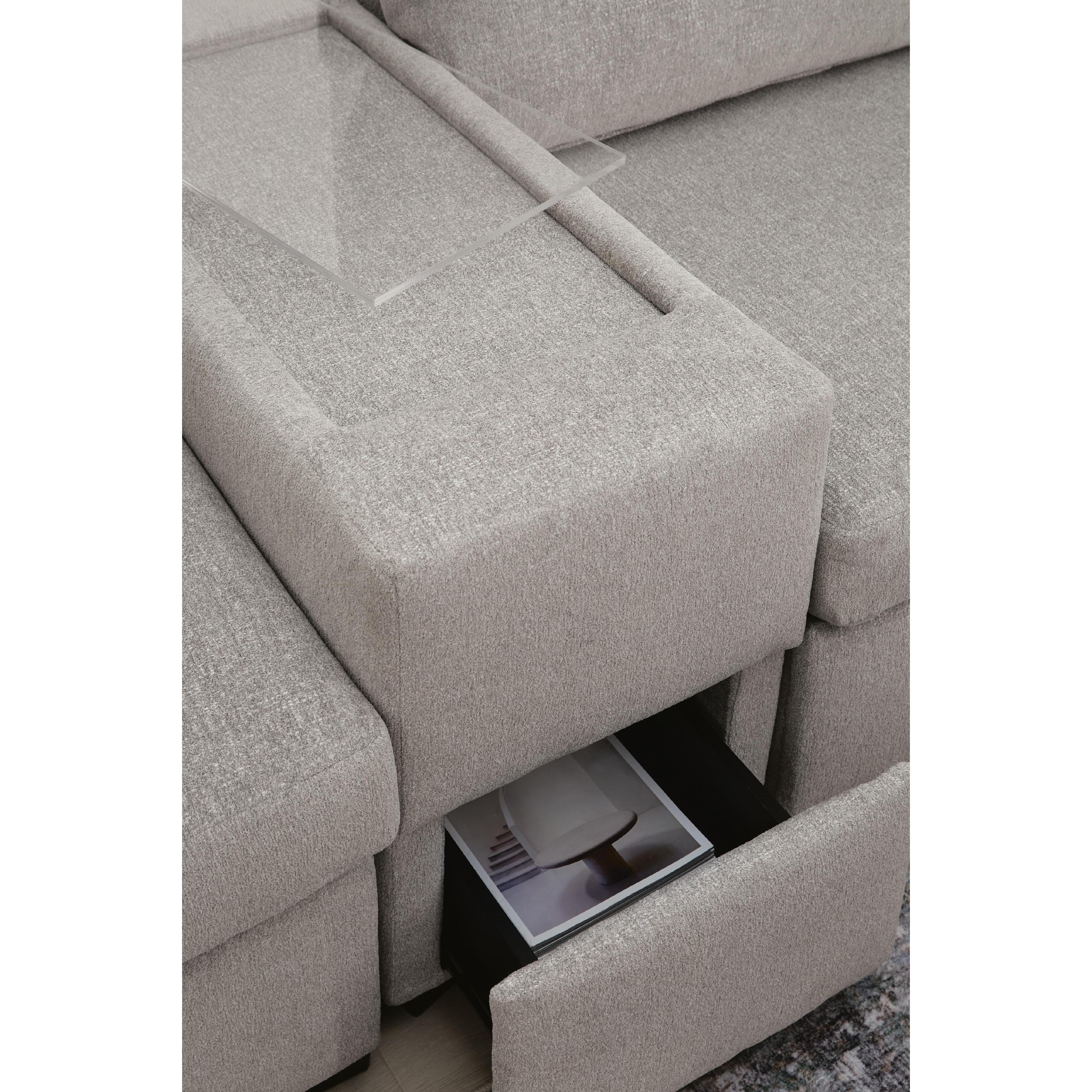  Benchcraft ModMax Luxe Fabric 5 pc Sectional 6860516/6860517/6860546/6860557/6860557 IMAGE 3