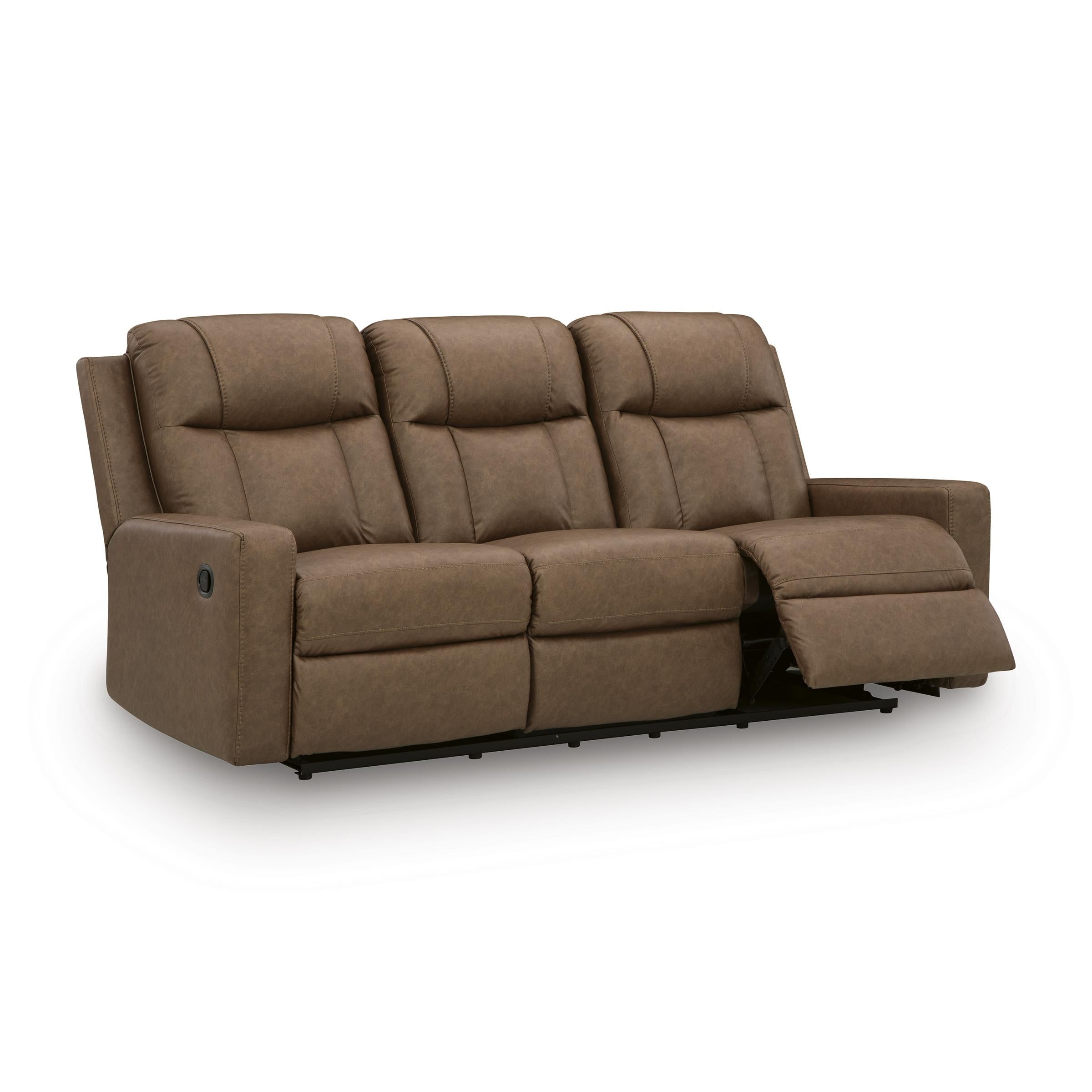  Manufacturer Color_Caramel --  Mackmenville 7471488 Reclining Sofa IMAGE 2