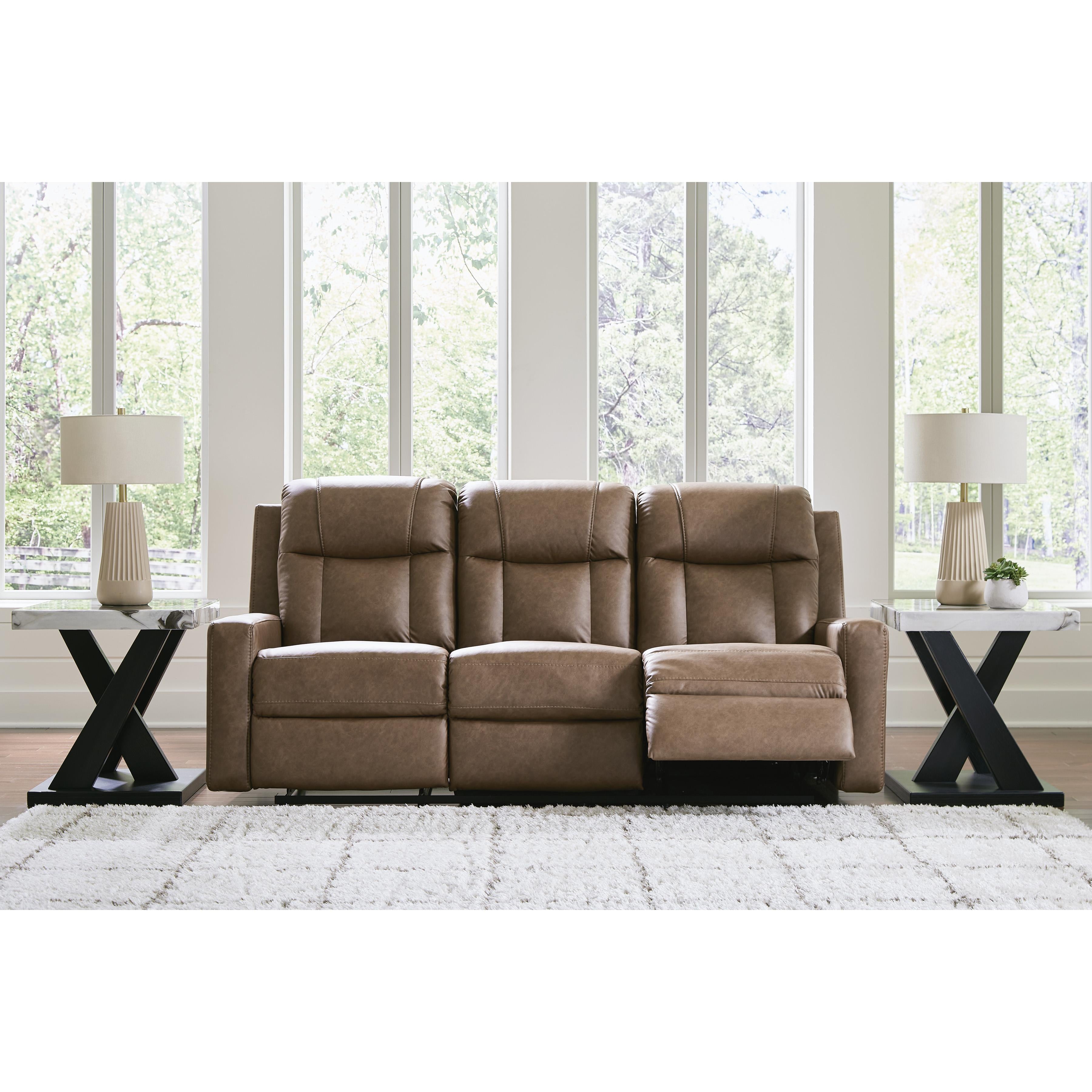  Manufacturer Color_Caramel --  Mackmenville 7471488 Reclining Sofa IMAGE 6