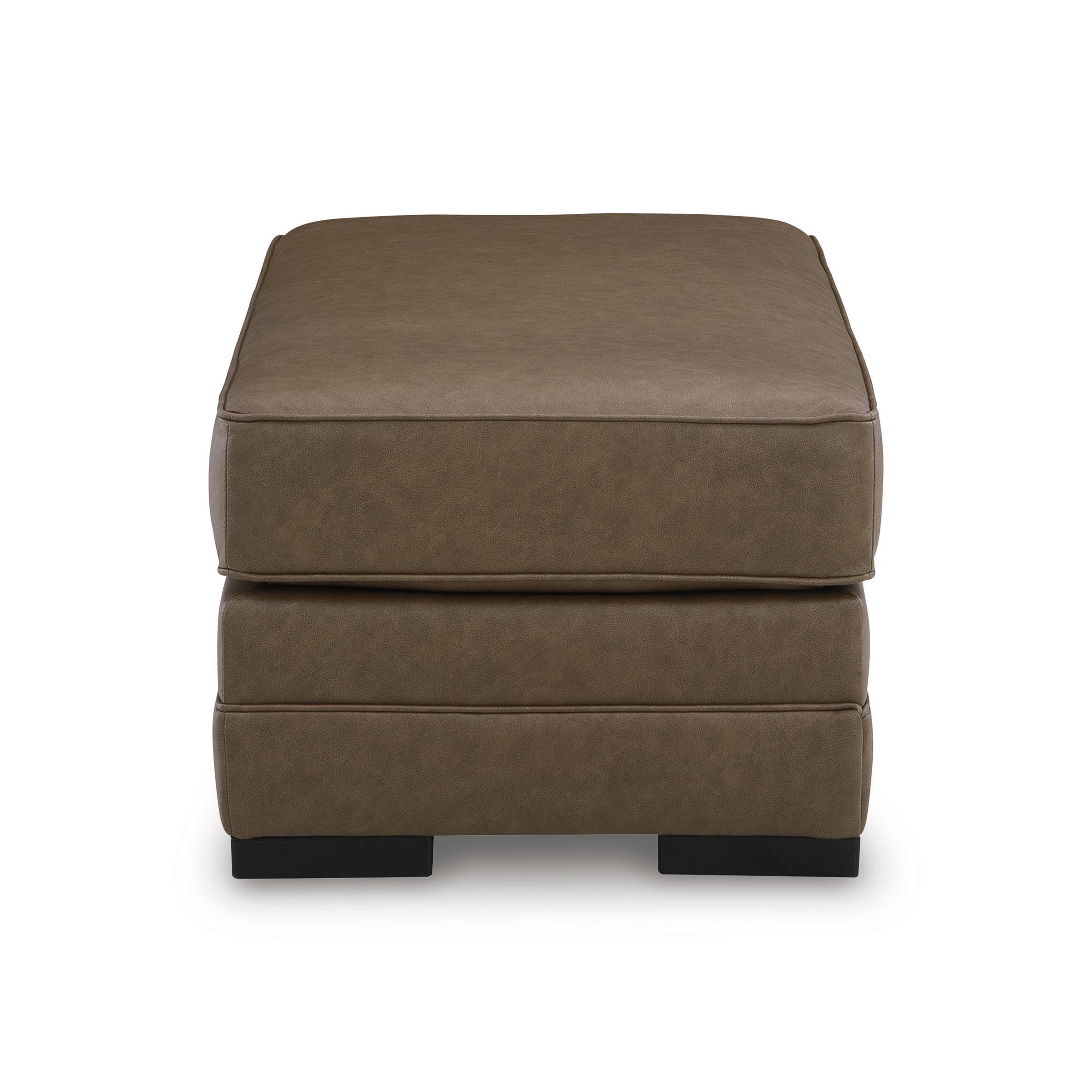  Benchcraft VillaCourt Leather Look Ottoman 7490914 IMAGE 3