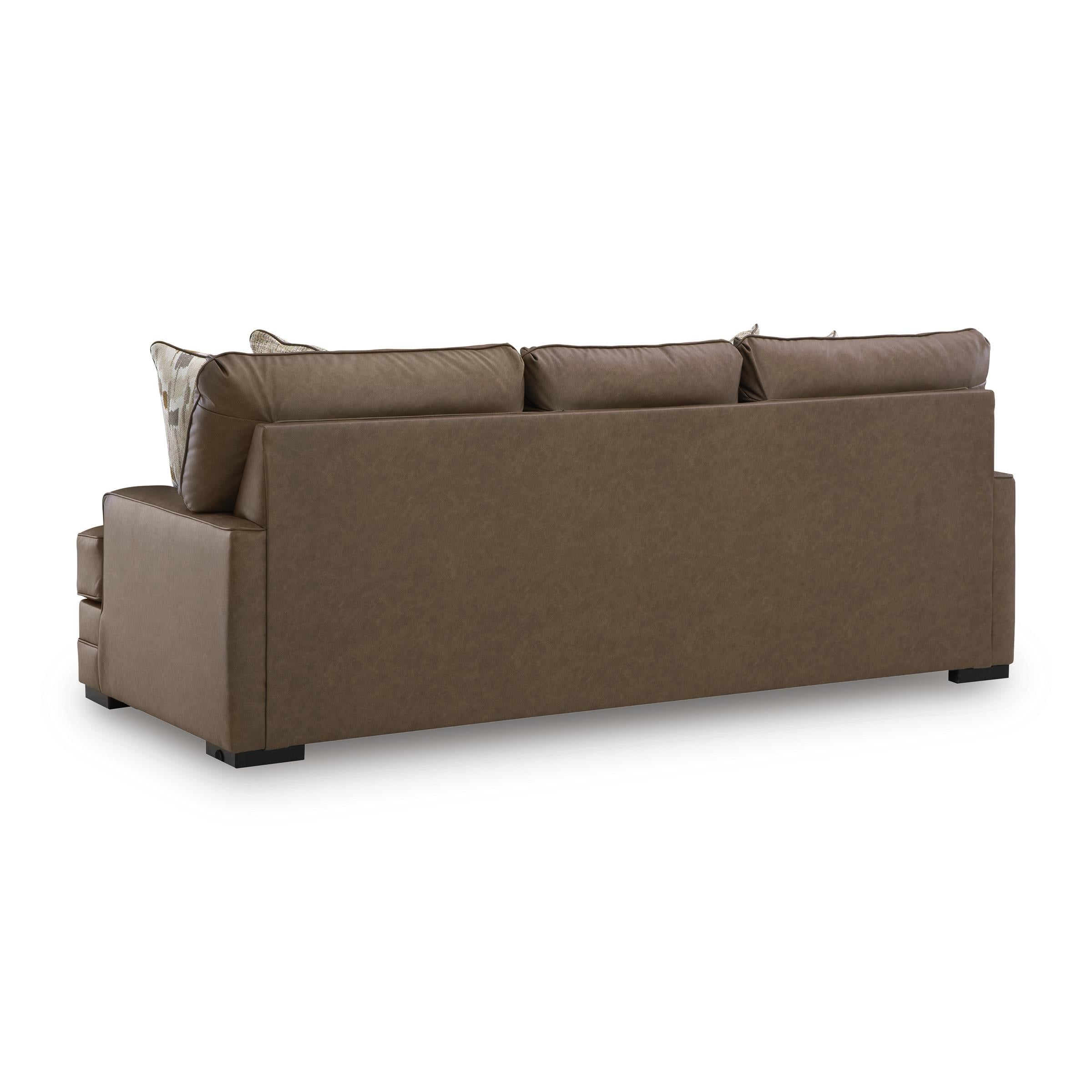  Benchcraft VillaCourt Stationary Leather Look Sofa 7490938 IMAGE 3