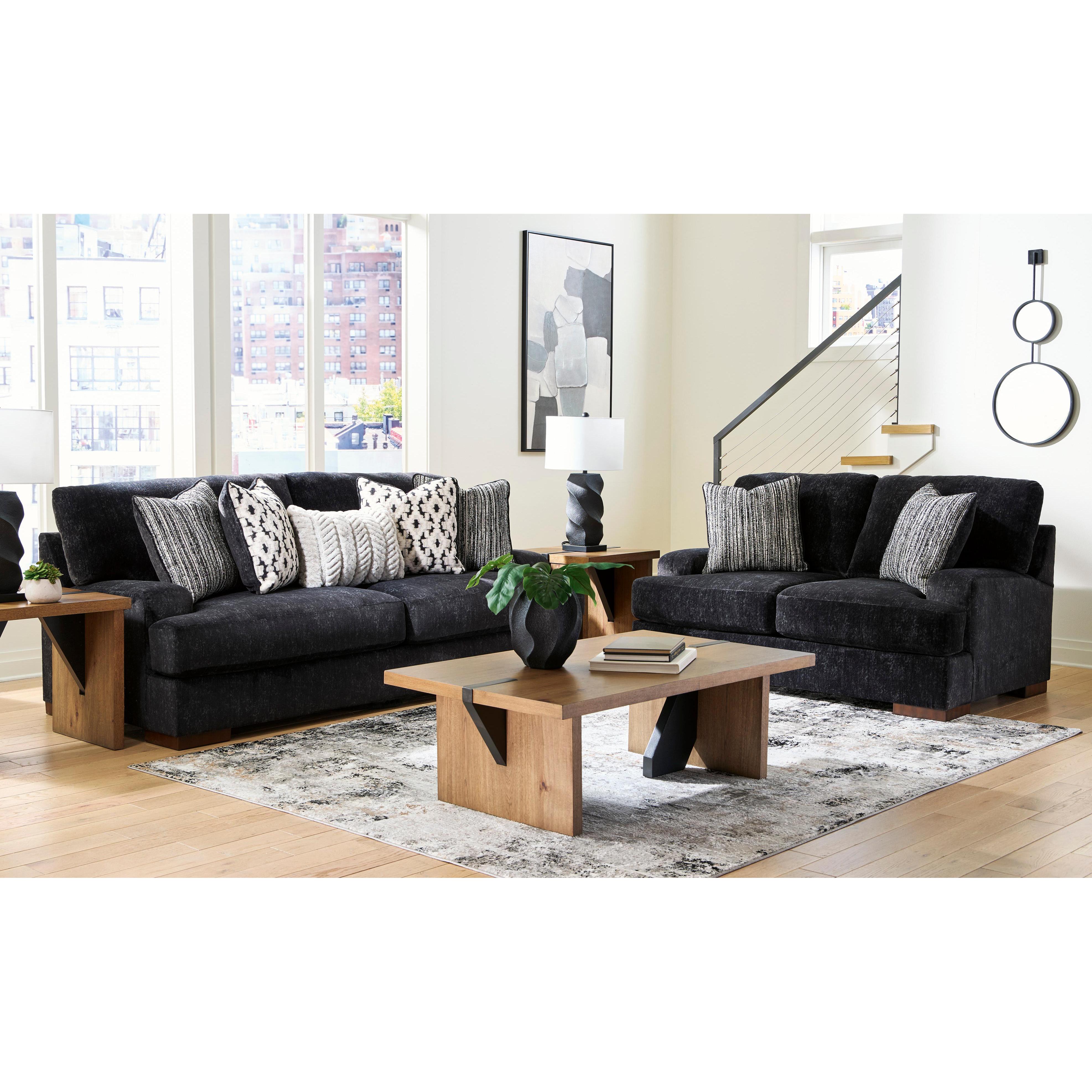  Benchcraft Whitmore Manor Stationary Fabric Loveseat 8040435 IMAGE 6