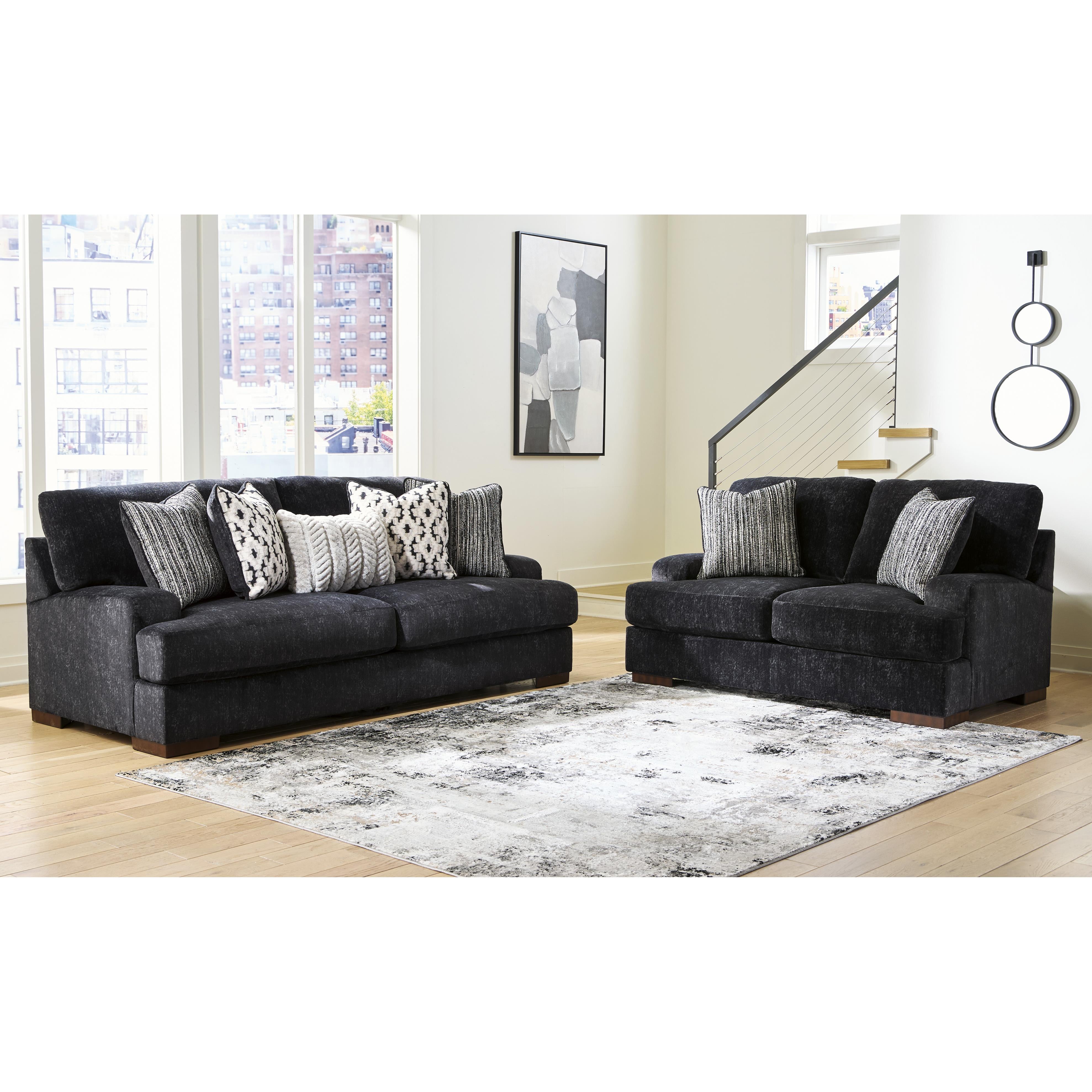  Benchcraft Whitmore Manor Stationary Fabric Sofa 8040438 IMAGE 5