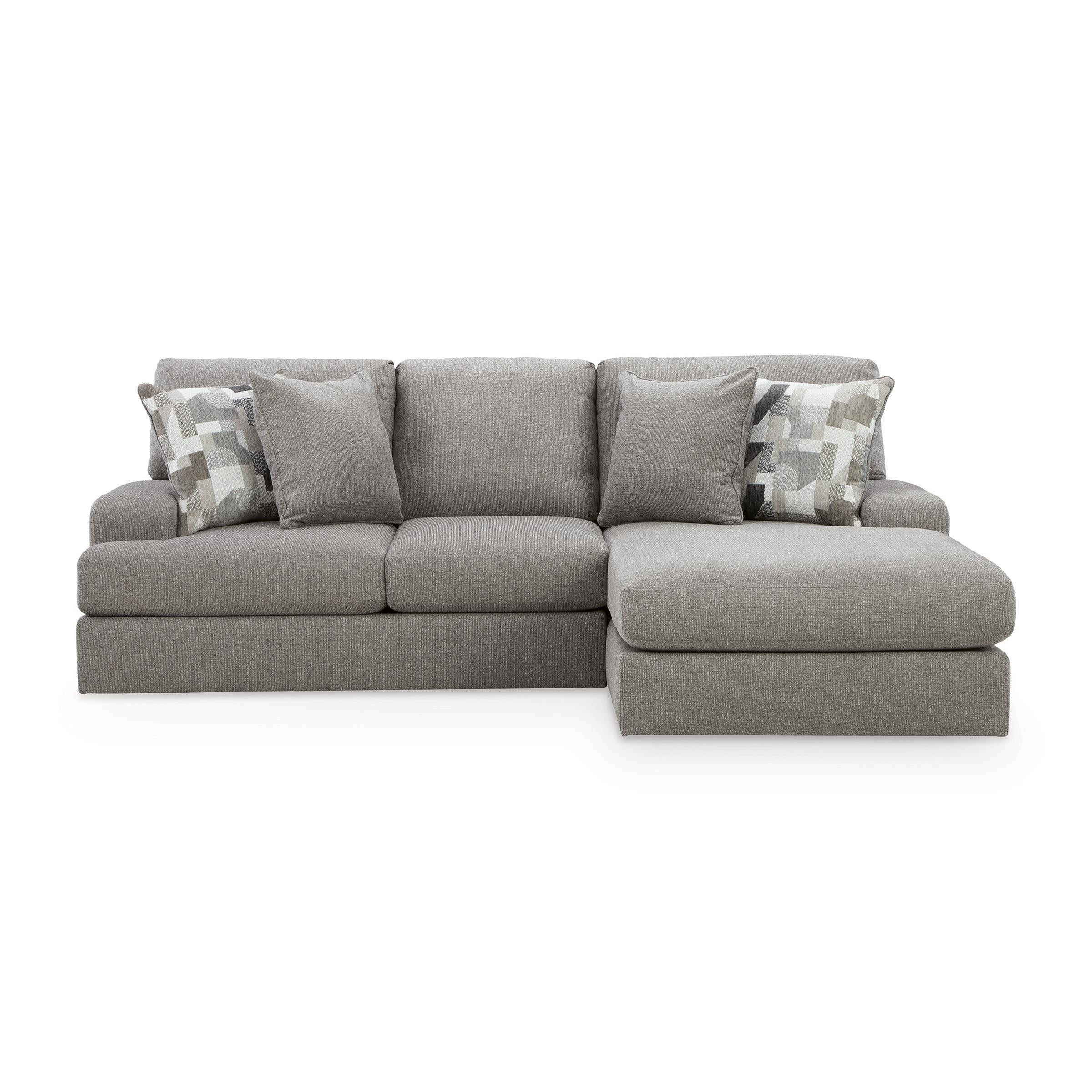 Benchcraft Lindon Fabric 2 pc Sectional 8470455/8470417 IMAGE 1