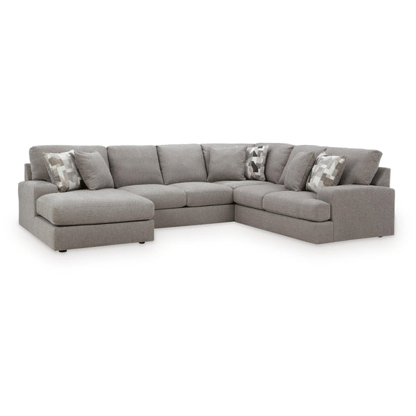 Benchcraft Lindon Fabric 3 pc Sectional 8470416/8470426/8470456