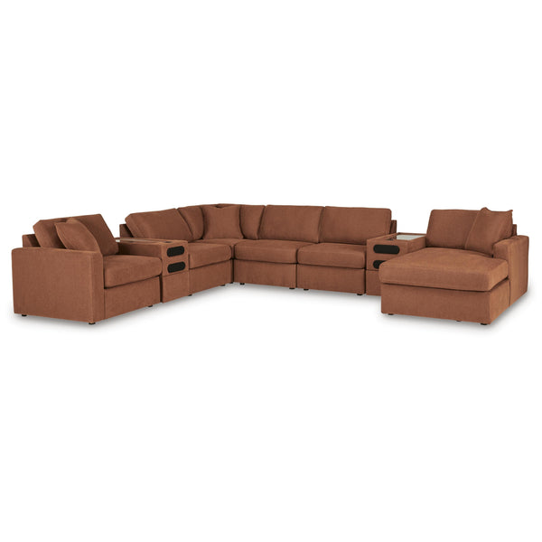 Signature Design by Ashley Modmax Fabric 8 pc Sectional 9210217S/9210227/9210227/9210246/9210246/9210246/9210264/9210277