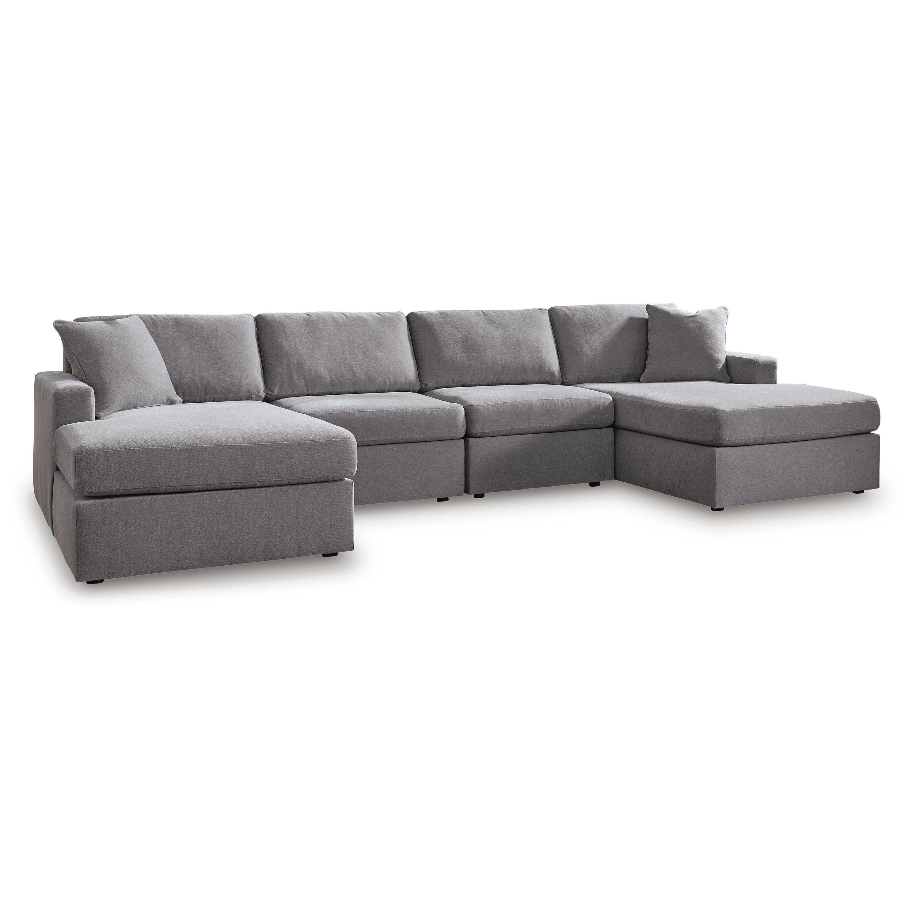  Signature Design by Ashley Modmax Fabric 4 pc Sectional 9210416S/9210417S/9210446/9210446 IMAGE 1