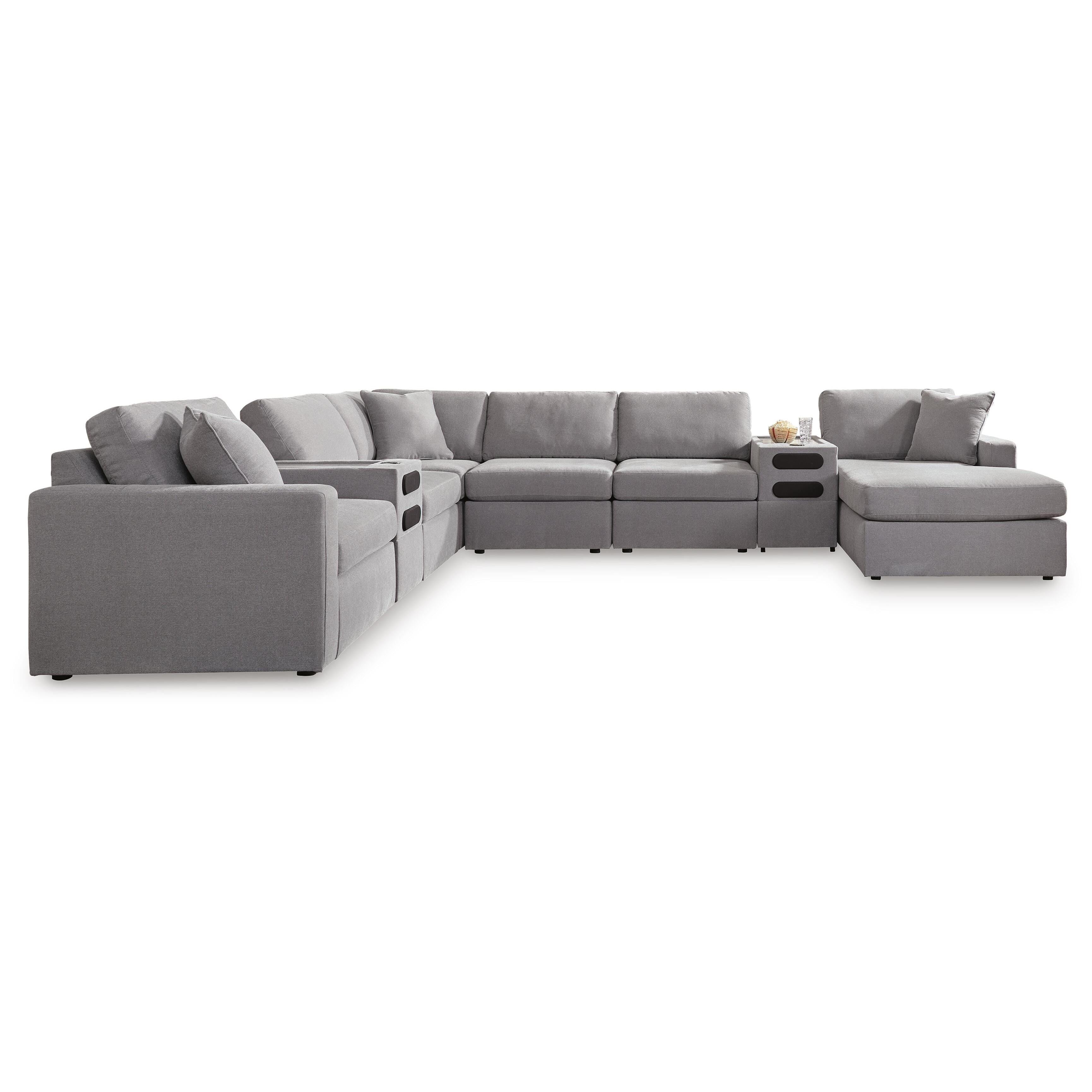  Signature Design by Ashley Modmax Fabric 8 pc Sectional 9210417S/9210427/9210427/9210446/9210446/9210446/9210464/9210477 IMAGE 1
