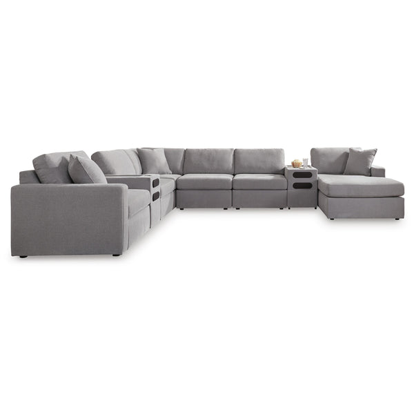Signature Design by Ashley Modmax Fabric 8 pc Sectional 9210417S/9210427/9210427/9210446/9210446/9210446/9210464/9210477