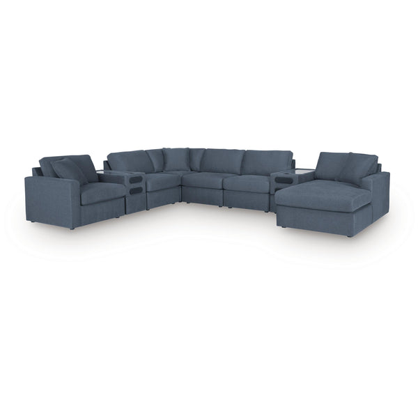 Signature Design by Ashley Modmax Fabric 8 pc Sectional 9212117S/9212127/9212127/9212146/9212146/9212146/9212164/9212177