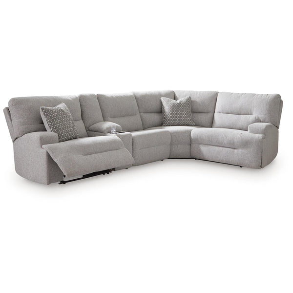 Signature Design by Ashley Acklen Place Power Reclining Fabric 5 pc Sectional 9360531/9360557/9360558/9360562/9360577