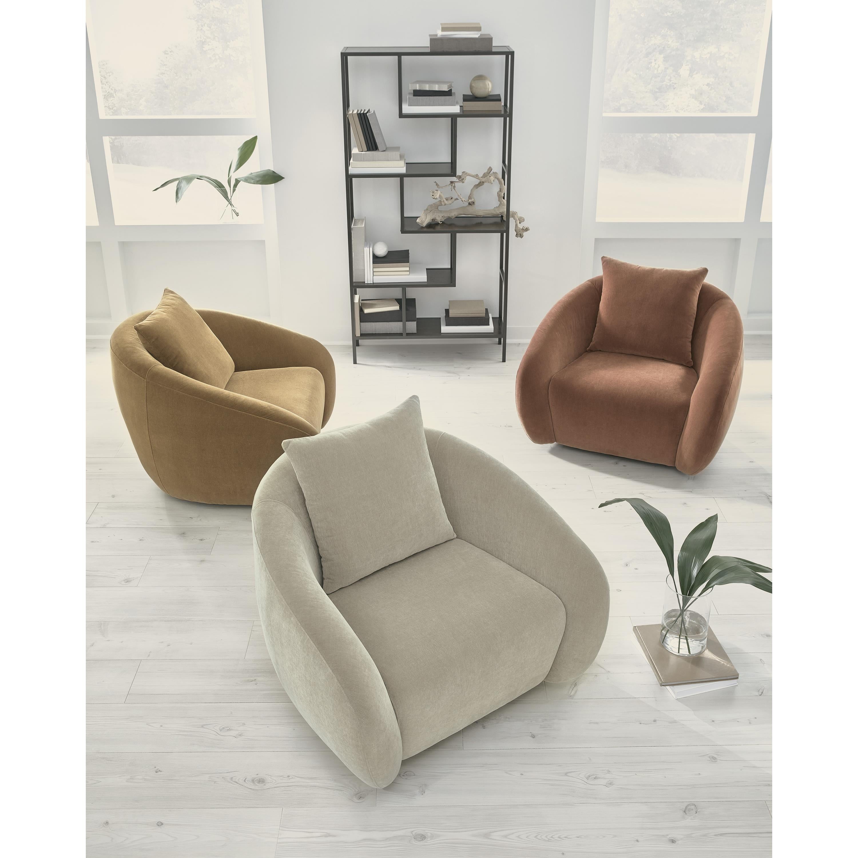  Signature Design by Ashley Yahya Swivel Fabric Accent Chair A3000780 IMAGE 6