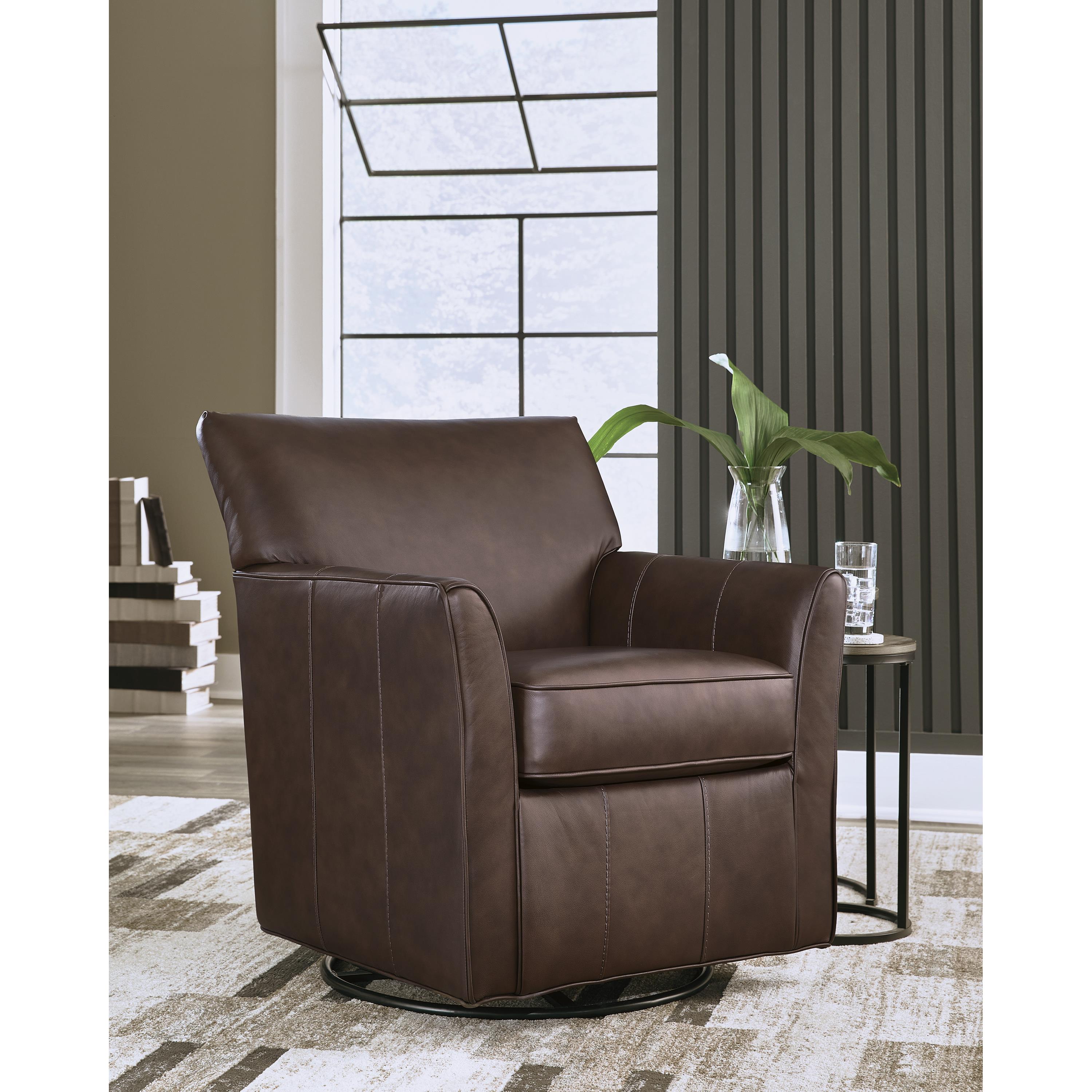 Signature Design by Ashley Braydunn Swivel Glider Accent Chair A3000820 IMAGE 5