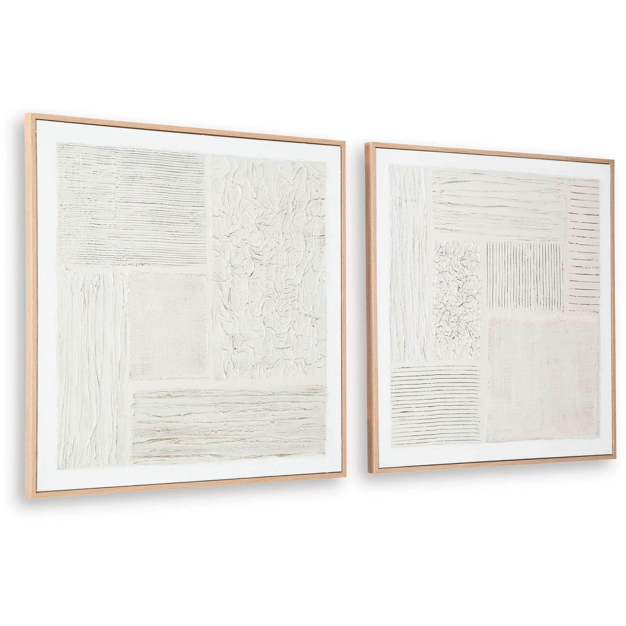  Signature Design by Ashley Andorfield A8000517 Wall Art Set IMAGE 1