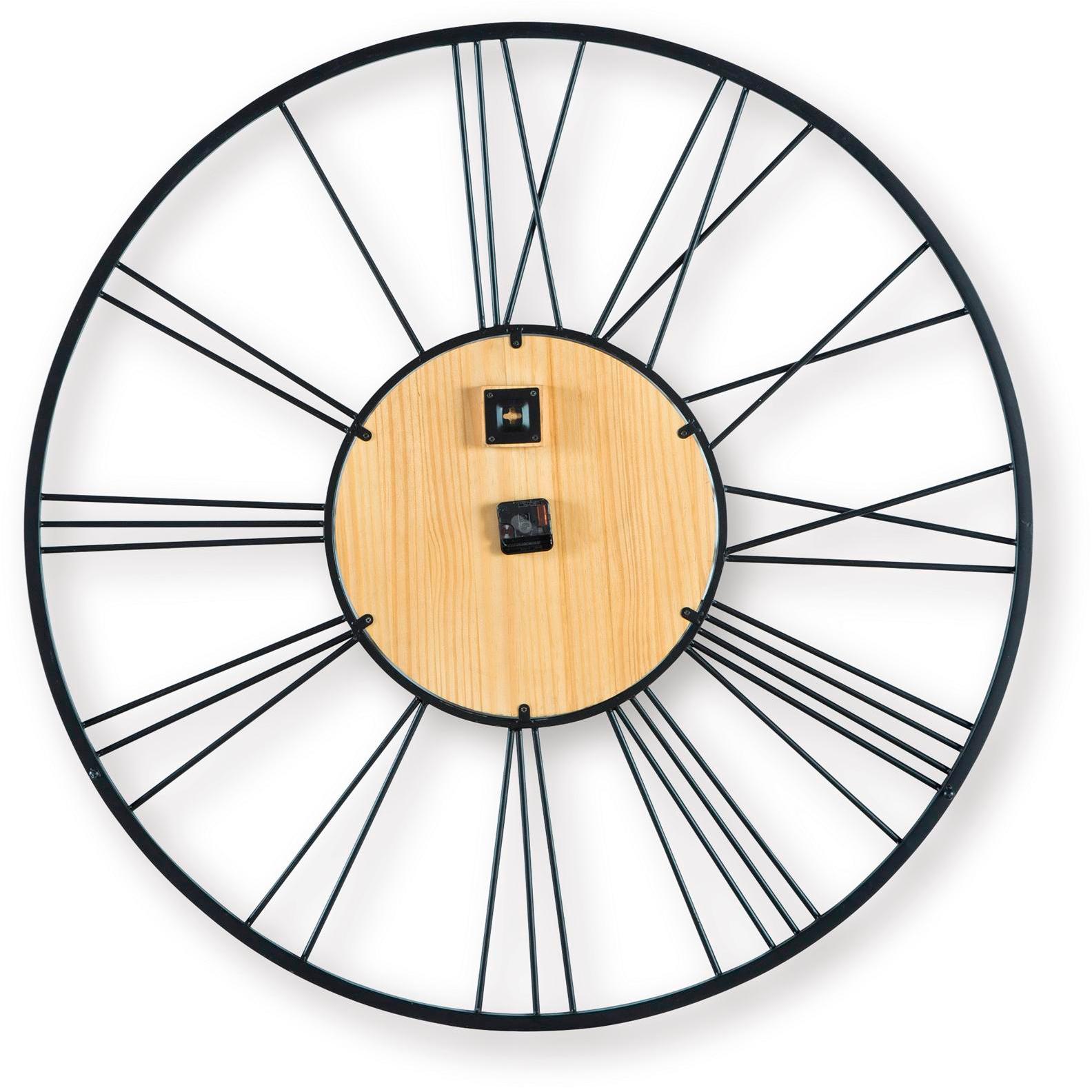  Signature Design by Ashley Brockett A8010452 Wall Clock IMAGE 3