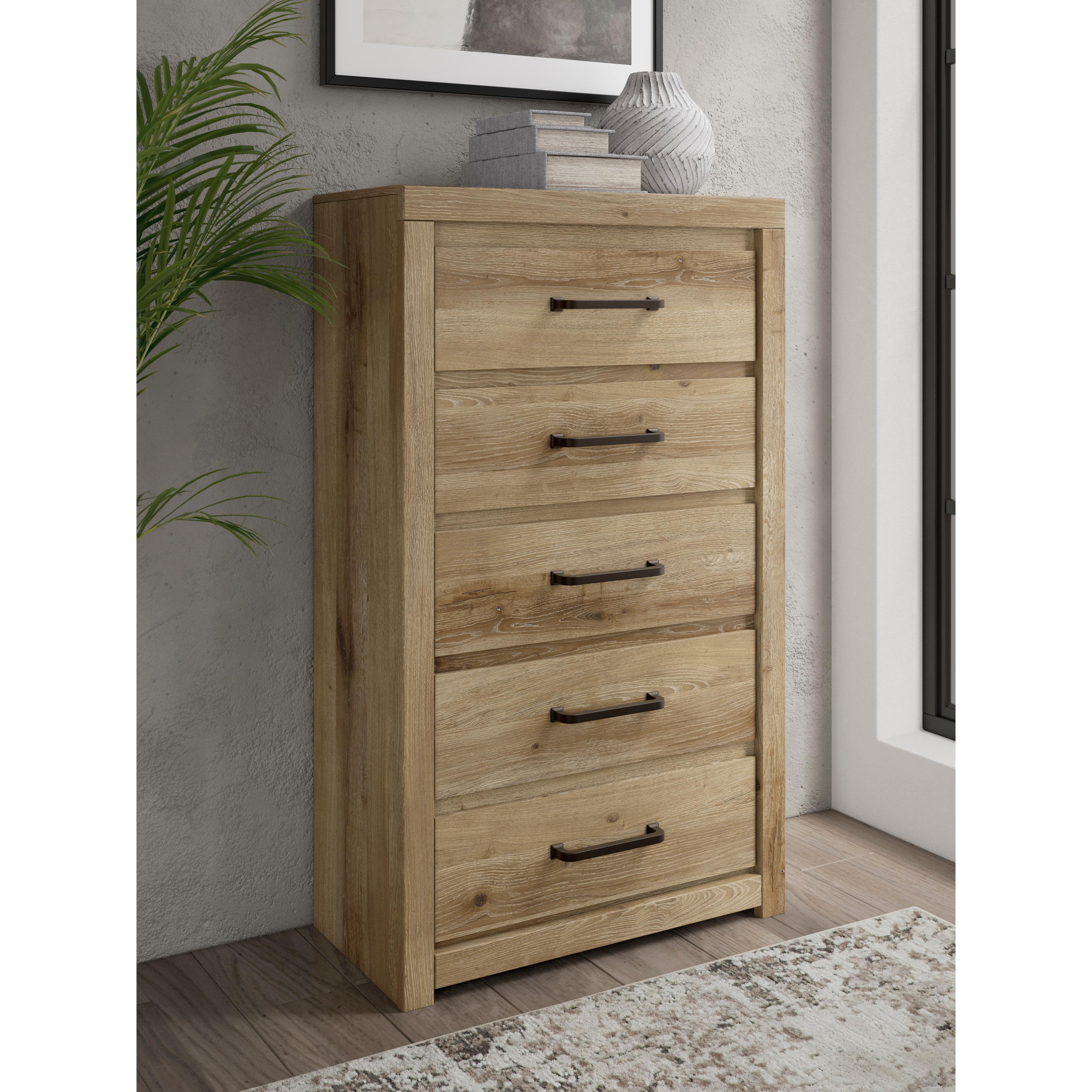  Benchcraft Brozmont 5-Drawer Chest B1045-46 IMAGE 2