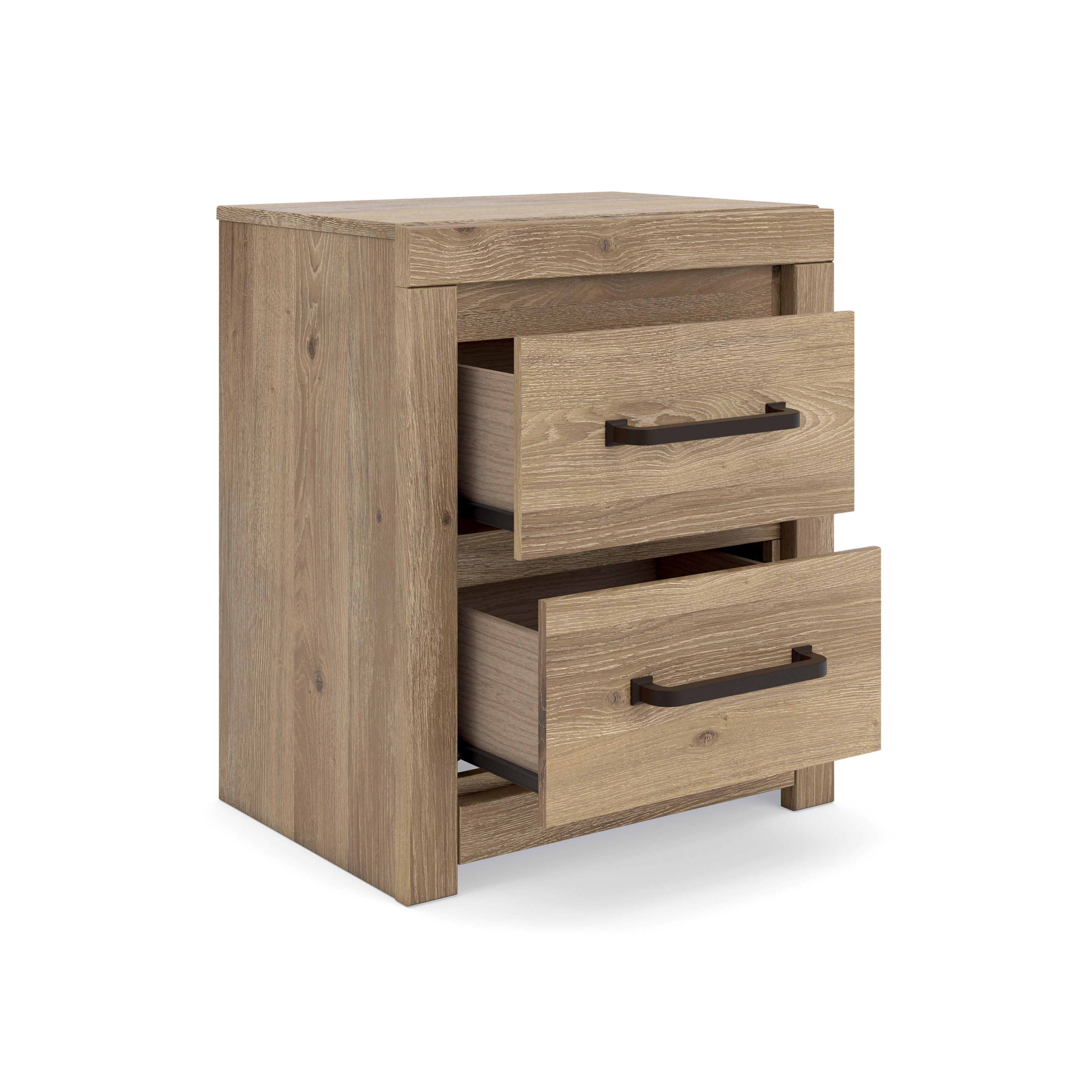  Benchcraft Brozmont 2-Drawer Nightstand B1045-92 IMAGE 2
