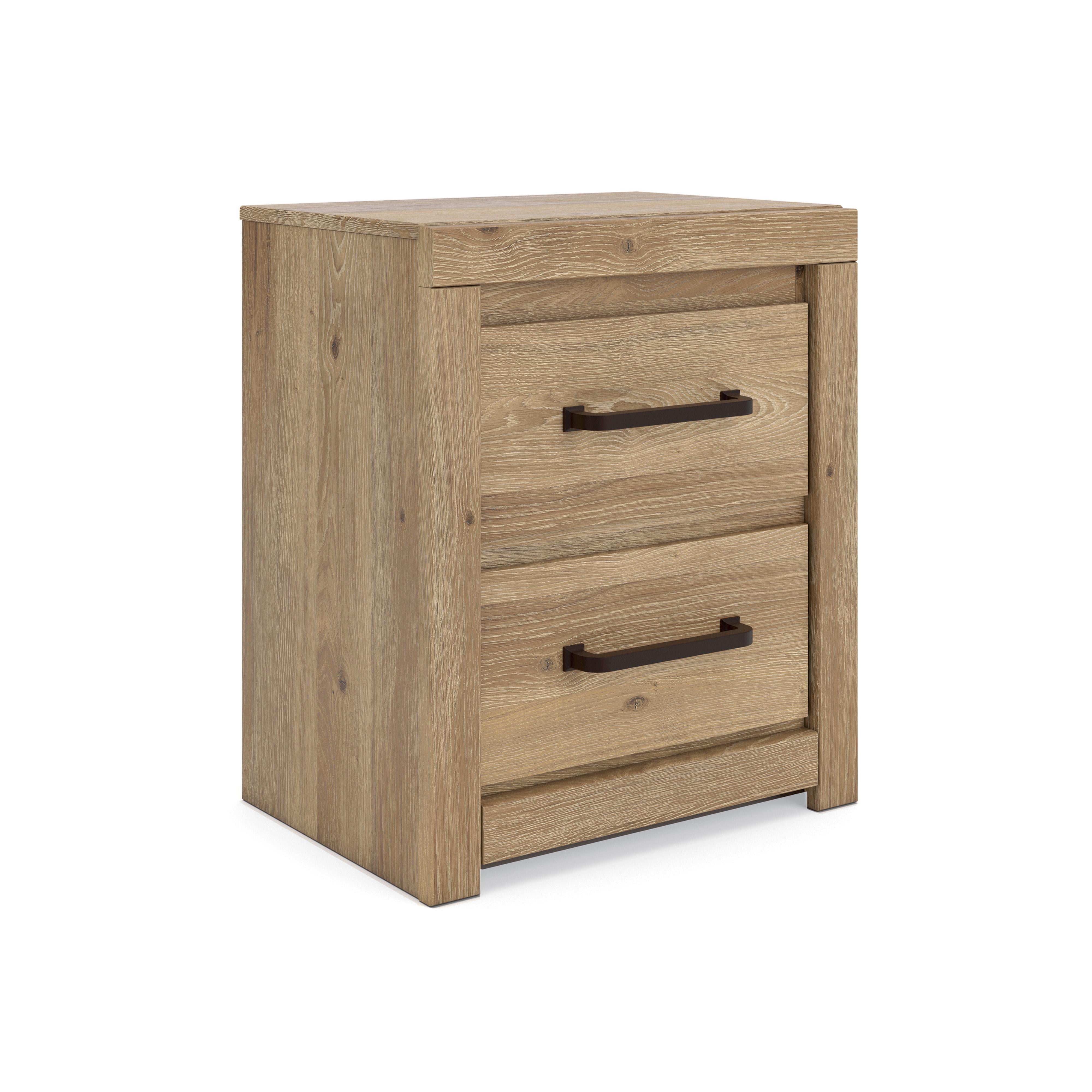  Benchcraft Brozmont 2-Drawer Nightstand B1045-92 IMAGE 3