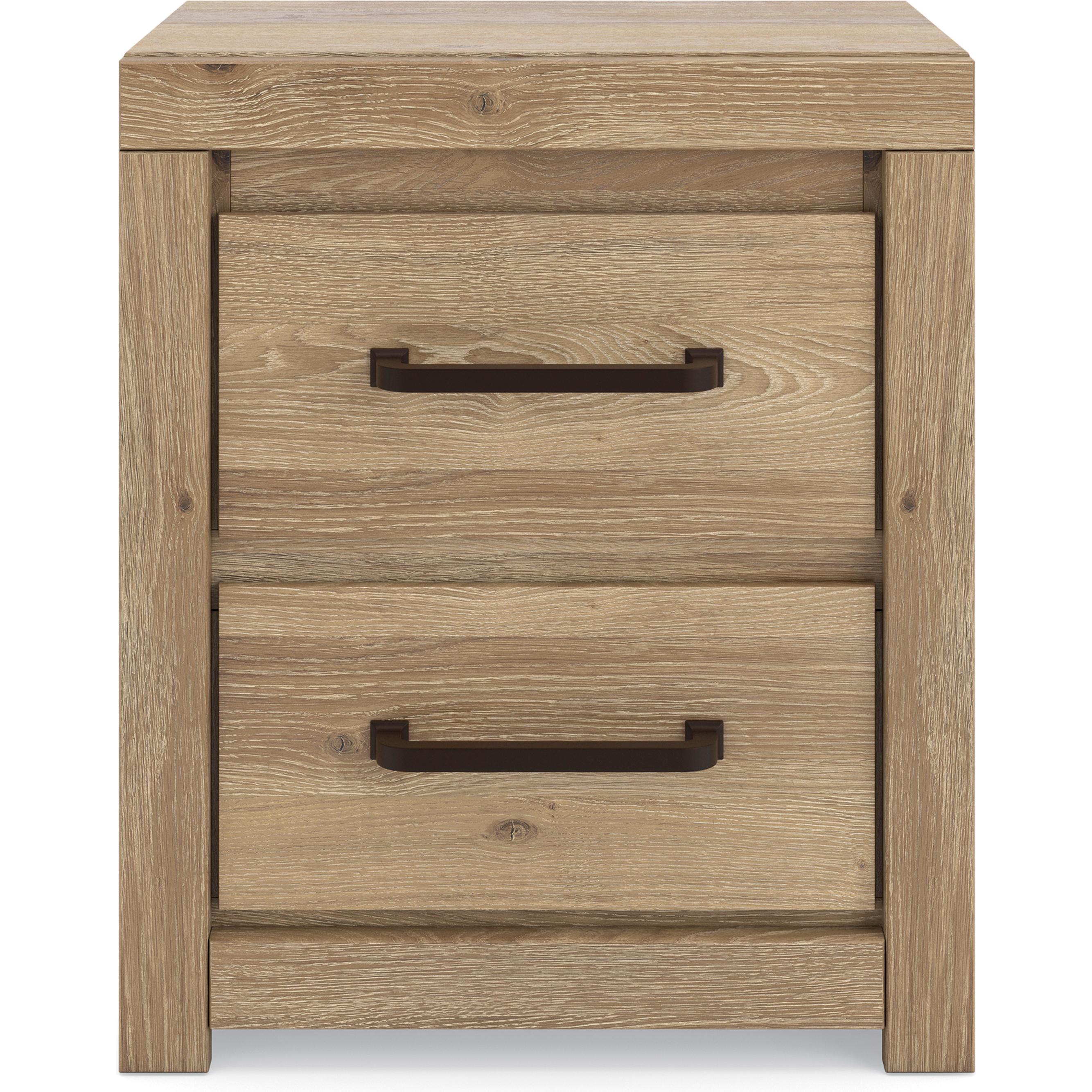  Benchcraft Brozmont 2-Drawer Nightstand B1045-92 IMAGE 6