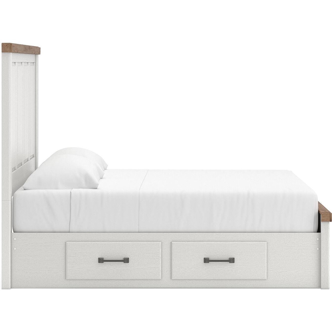  Size_King --  Savonport B4615B11 King Panel Storage Bed IMAGE 6