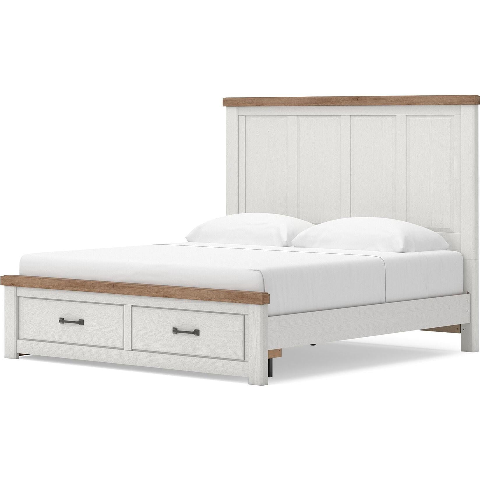  Size_King --  Savonport B4615B11 King Panel Storage Bed IMAGE 7