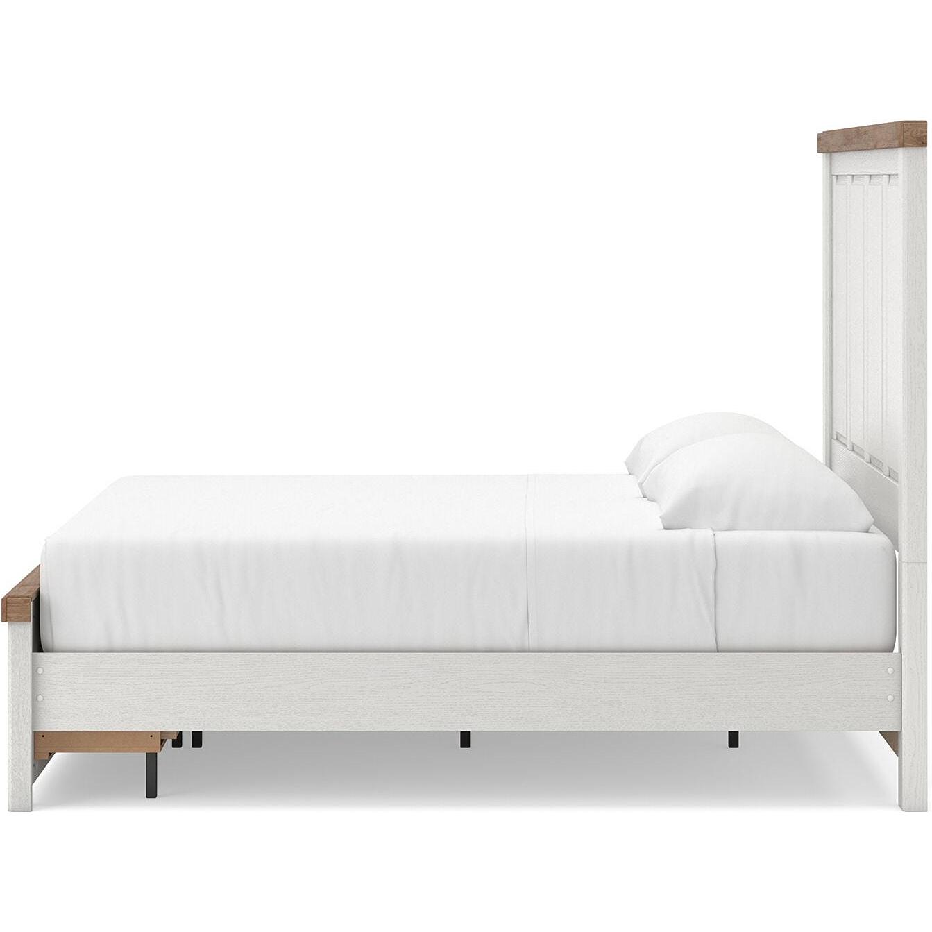  Size_King --  Savonport B4615B11 King Panel Storage Bed IMAGE 8