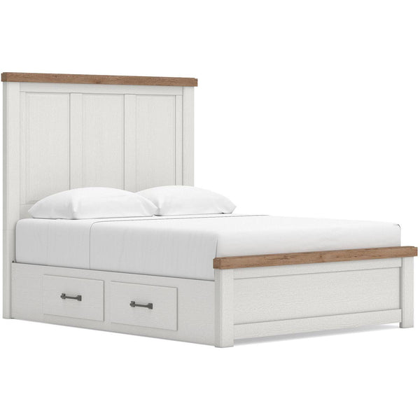 Signature Design by Ashley Savonport Panel Bed with Storage