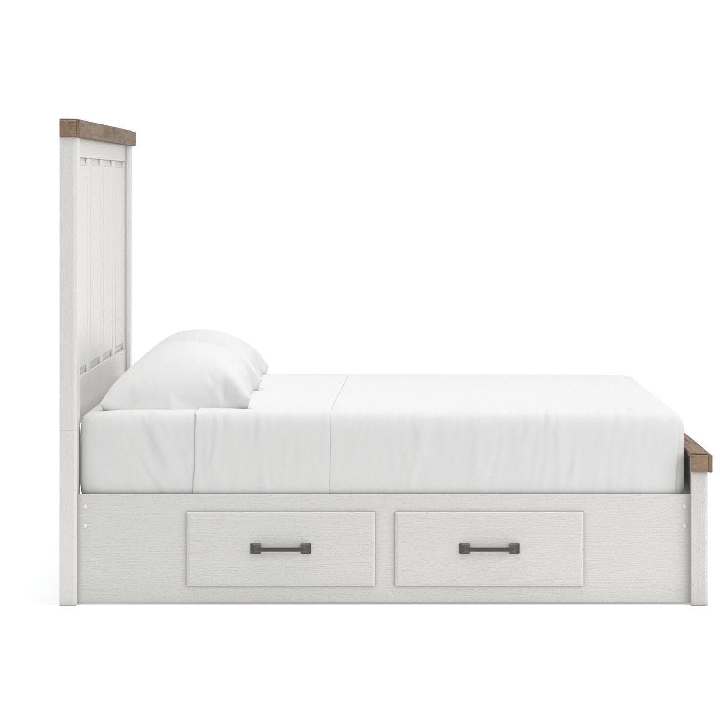  Size_King --  Savonport B4615B13 King Panel Bed with Storage IMAGE 5