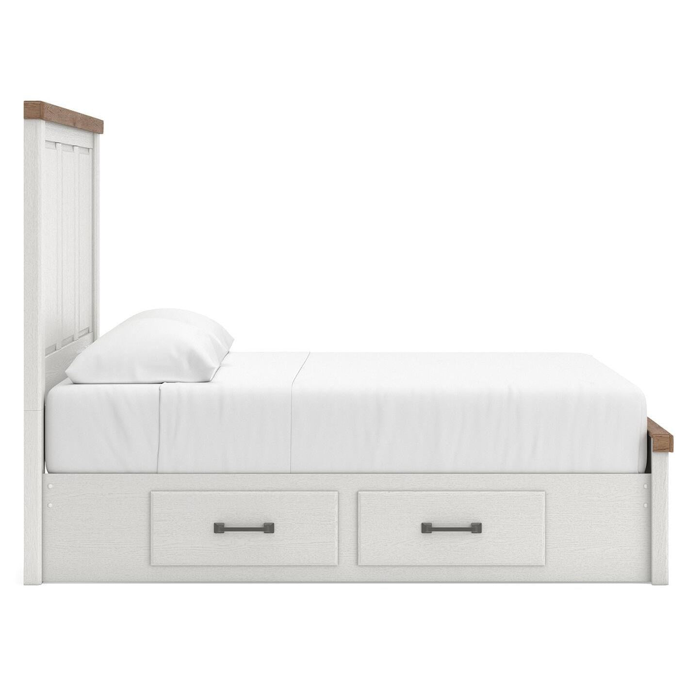  Size_Queen --  Signature Design by Ashley Savonport Panel Bed with Storage IMAGE 6