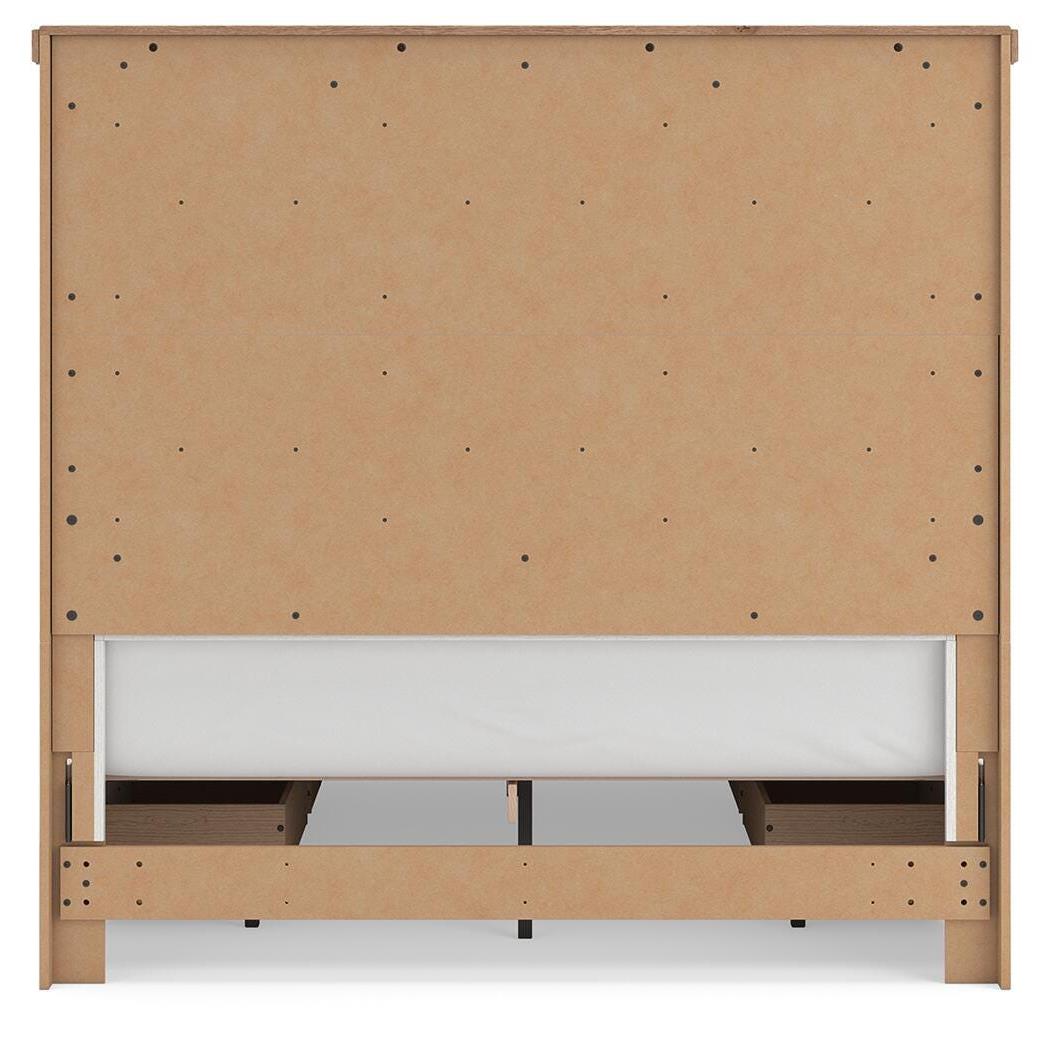  Size_Queen --  Signature Design by Ashley Savonport Panel Bed with Storage IMAGE 7
