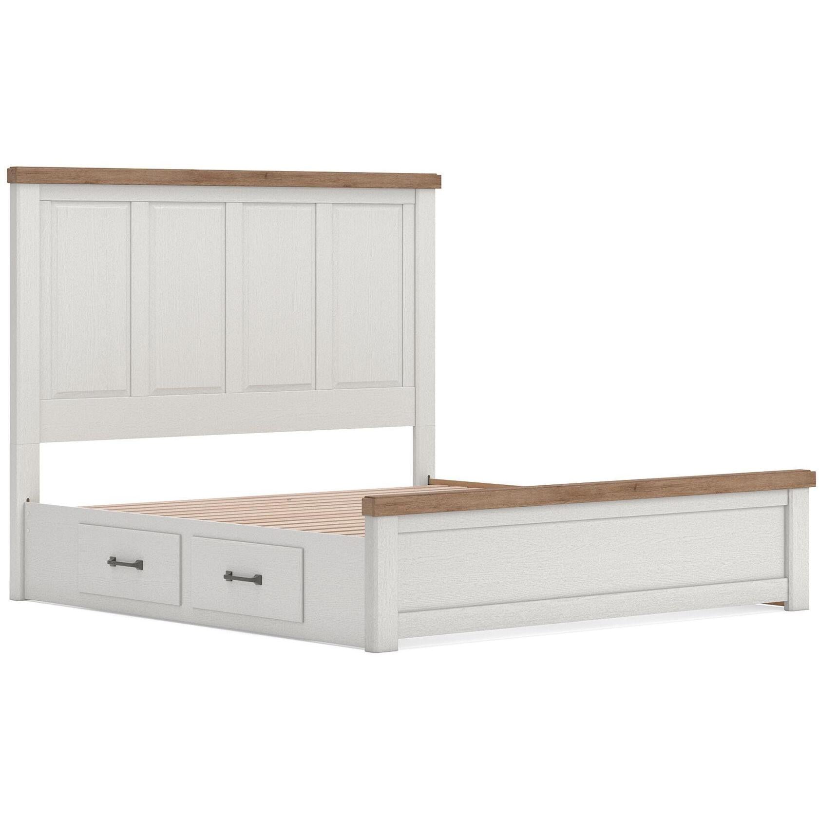  Size_King --  Savonport B4615B15 King Panel Bed with Storage IMAGE 5
