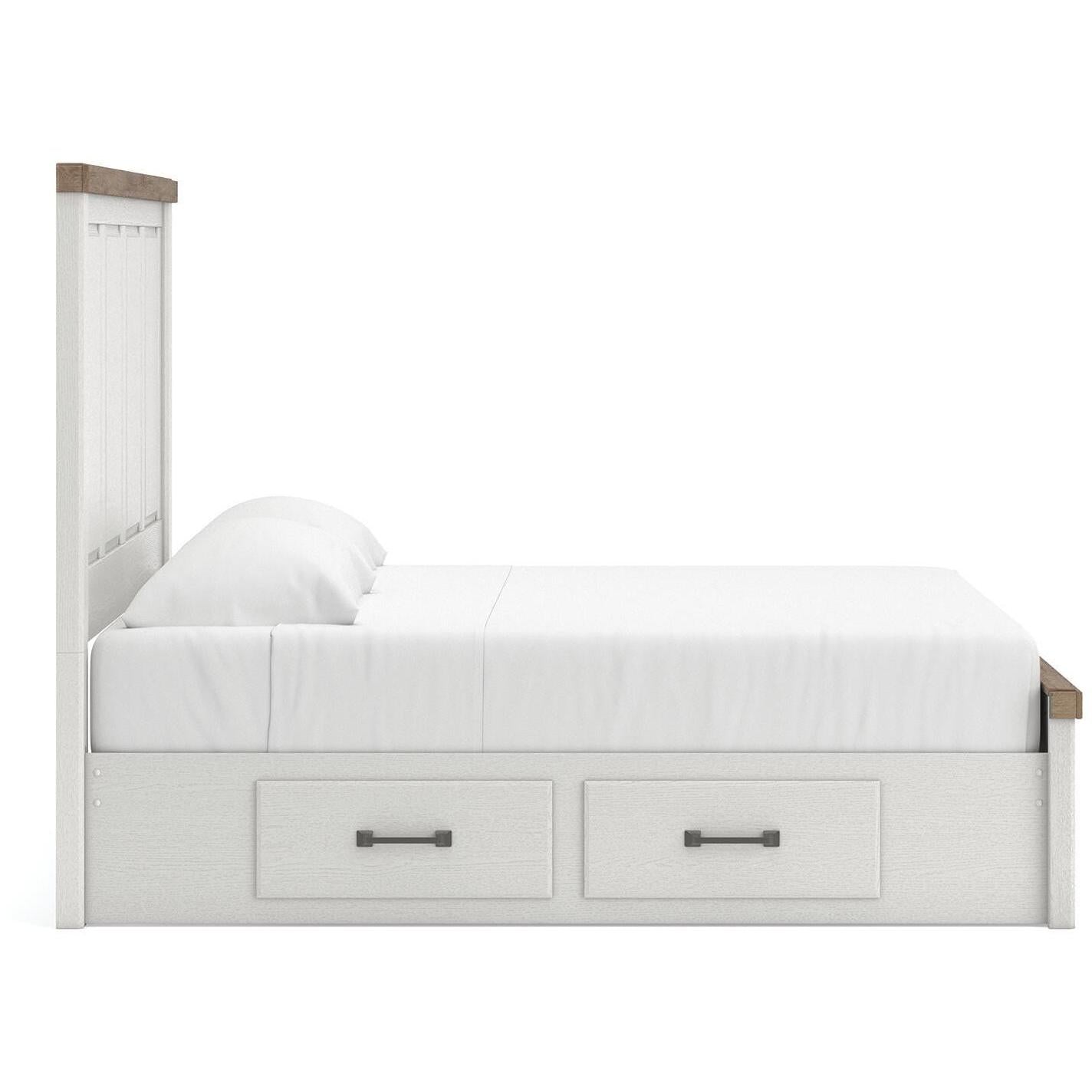  Size_King --  Savonport B4615B15 King Panel Bed with Storage IMAGE 6