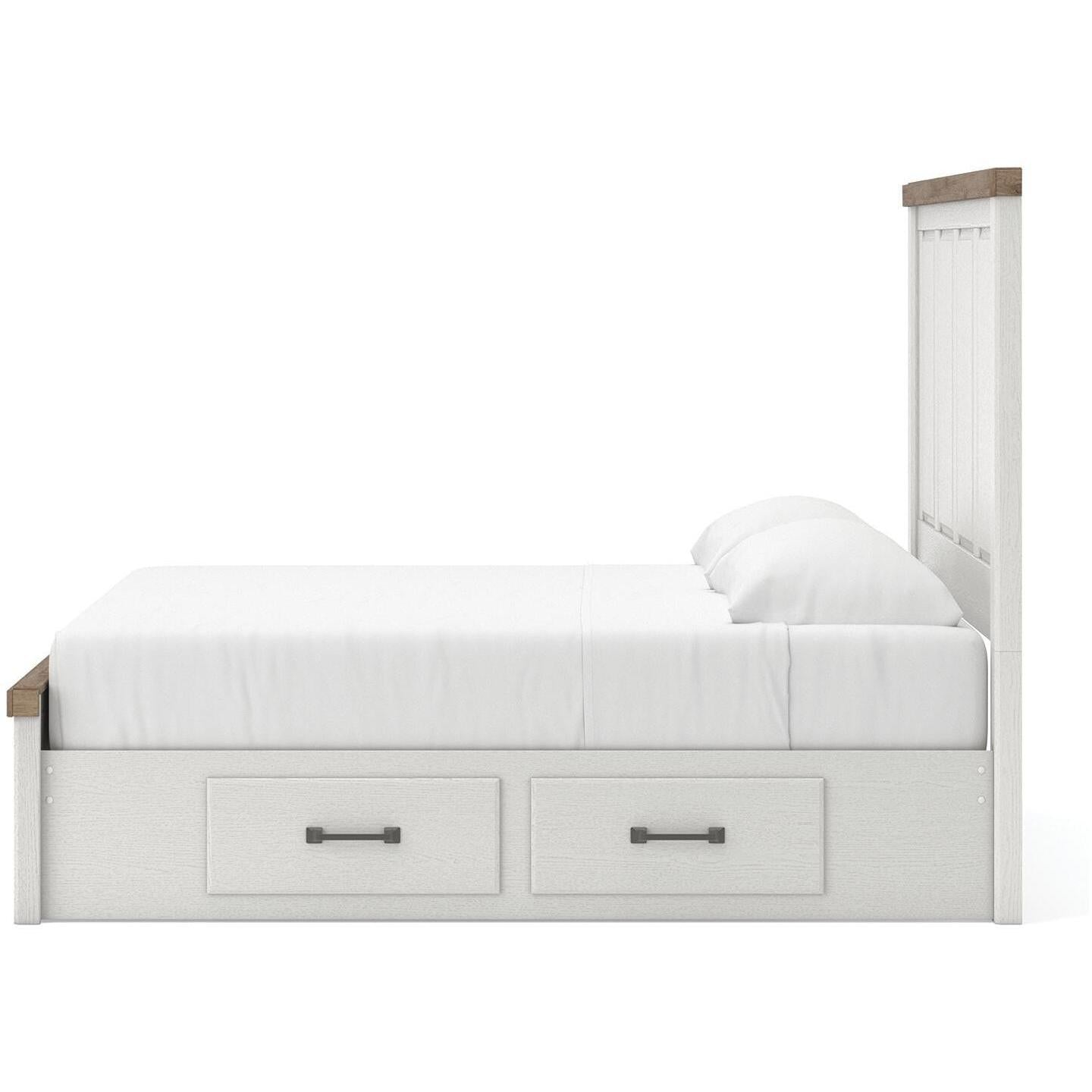  Size_King --  Savonport B4615B15 King Panel Bed with Storage IMAGE 8