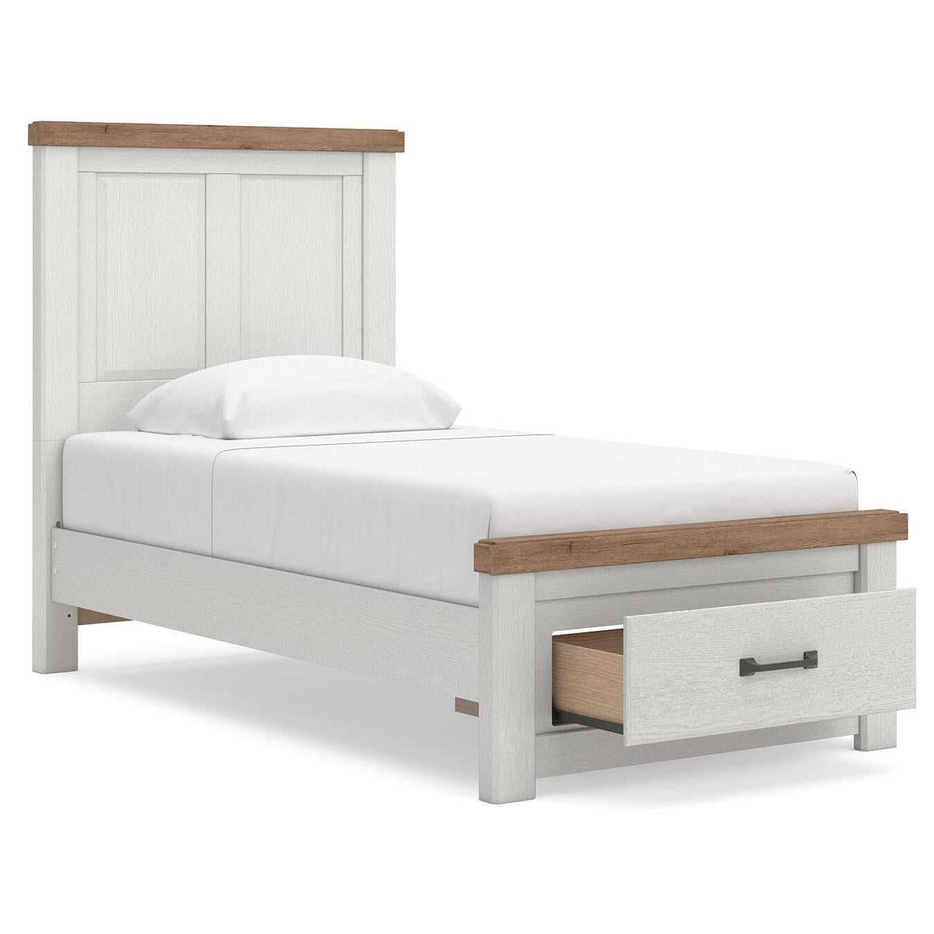  Size_Twin --  Signature Design by Ashley Savonport Panel Bed with Storage IMAGE 3