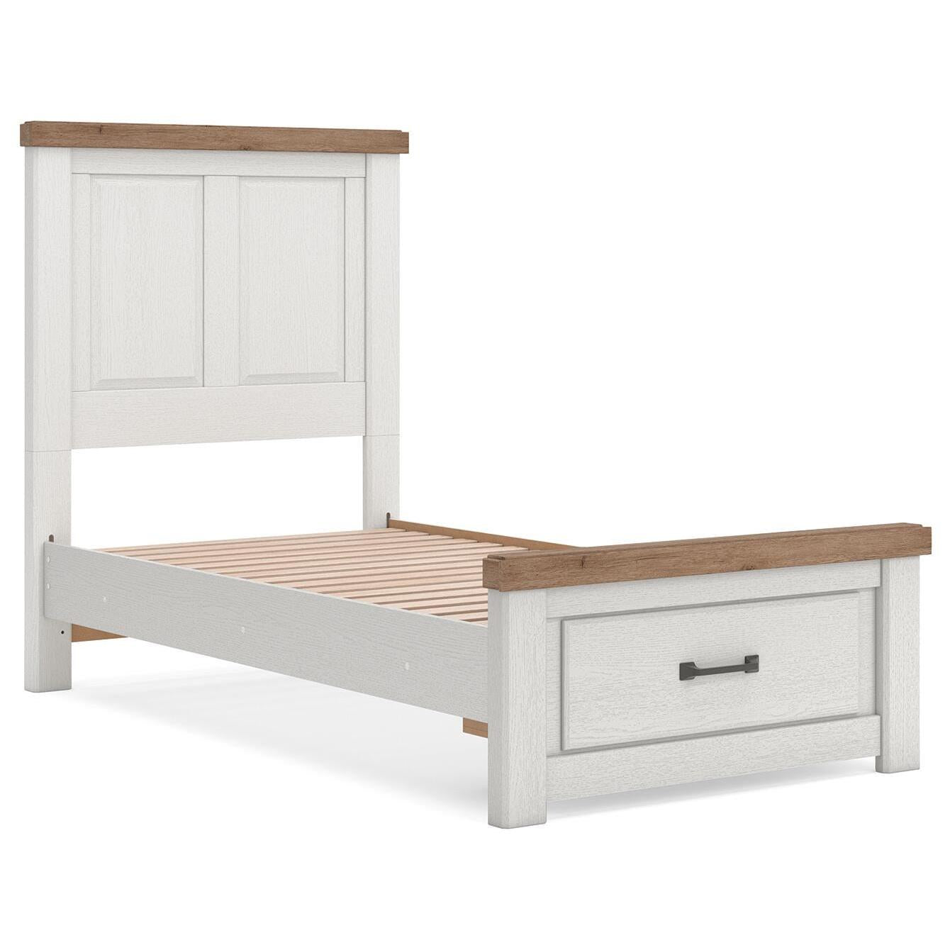  Size_Twin --  Signature Design by Ashley Savonport Panel Bed with Storage IMAGE 5