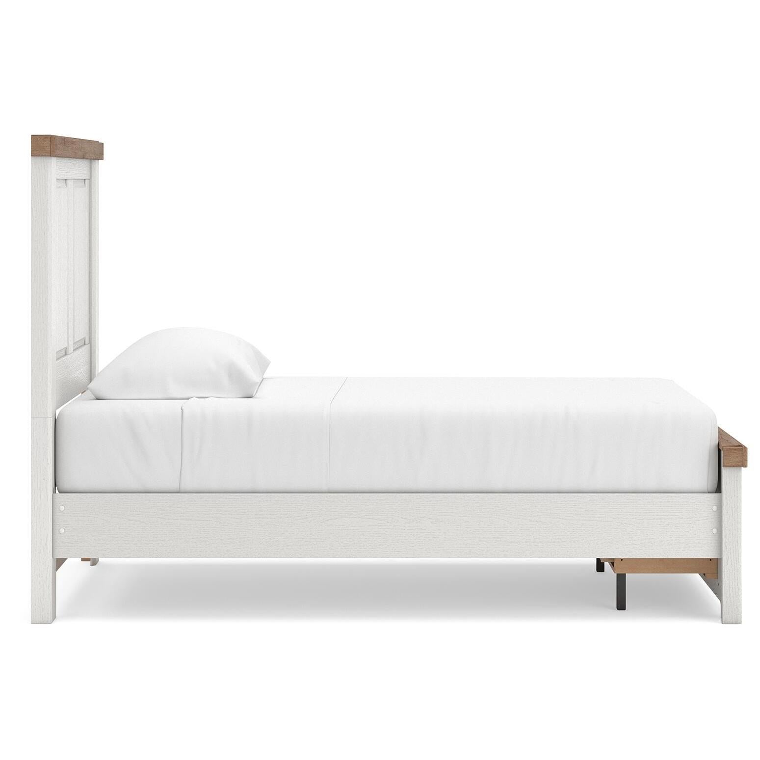  Size_Twin --  Signature Design by Ashley Savonport Panel Bed with Storage IMAGE 7