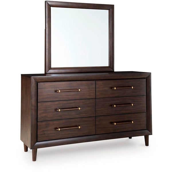Benchcraft Dantenton 6-Drawer Dresser with Mirror B611-31/B611-36