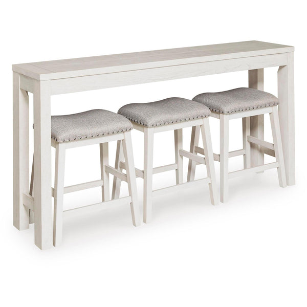 Signature Design by Ashley Robbinsdale 4 pc Counter Height Dinette D642-113