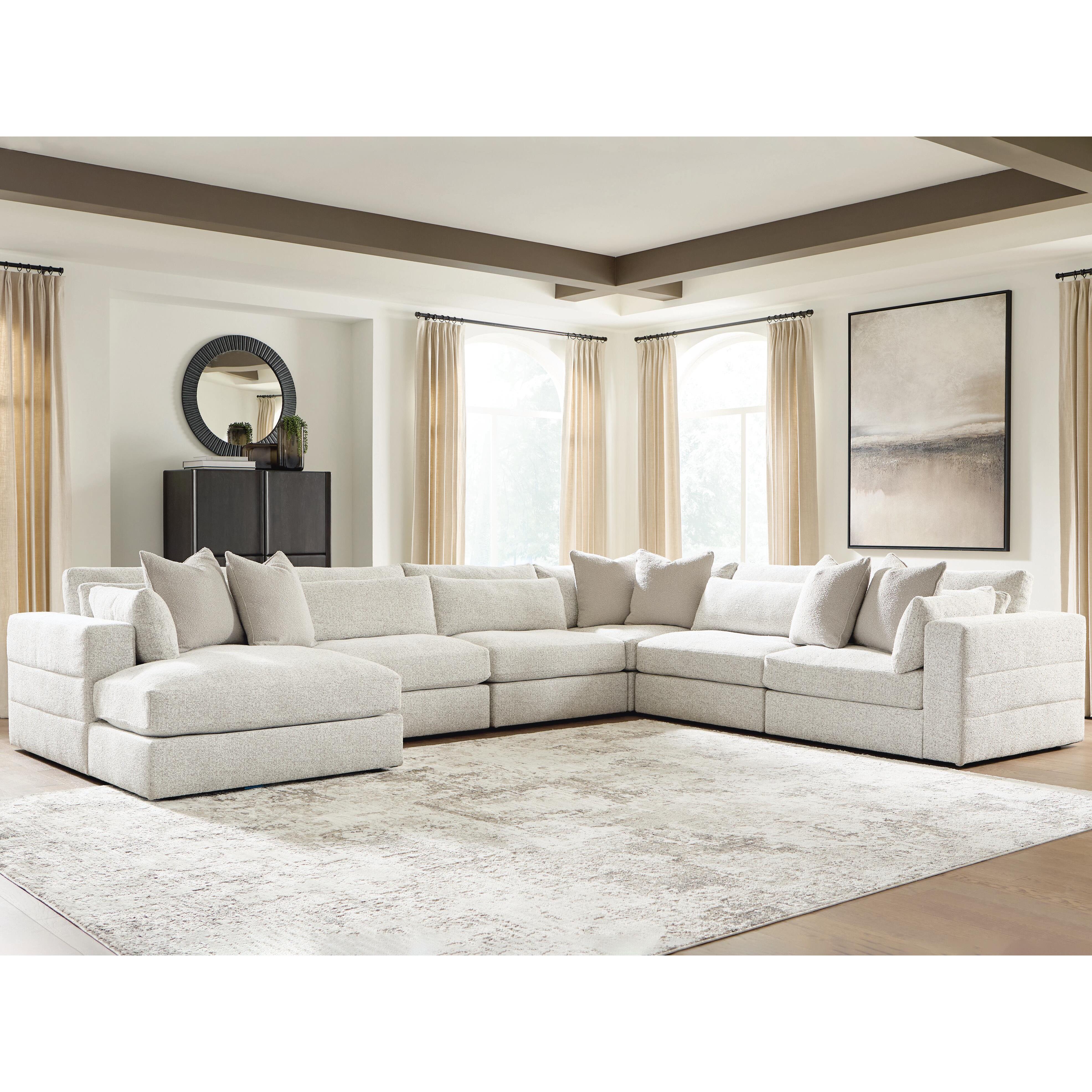  Signature Design by Ashley Ashbourne Estate 6 pc Sectional PC6600416/PC6600446/PC6600446/PC6600446/PC6600465/PC6600477 IMAGE 2