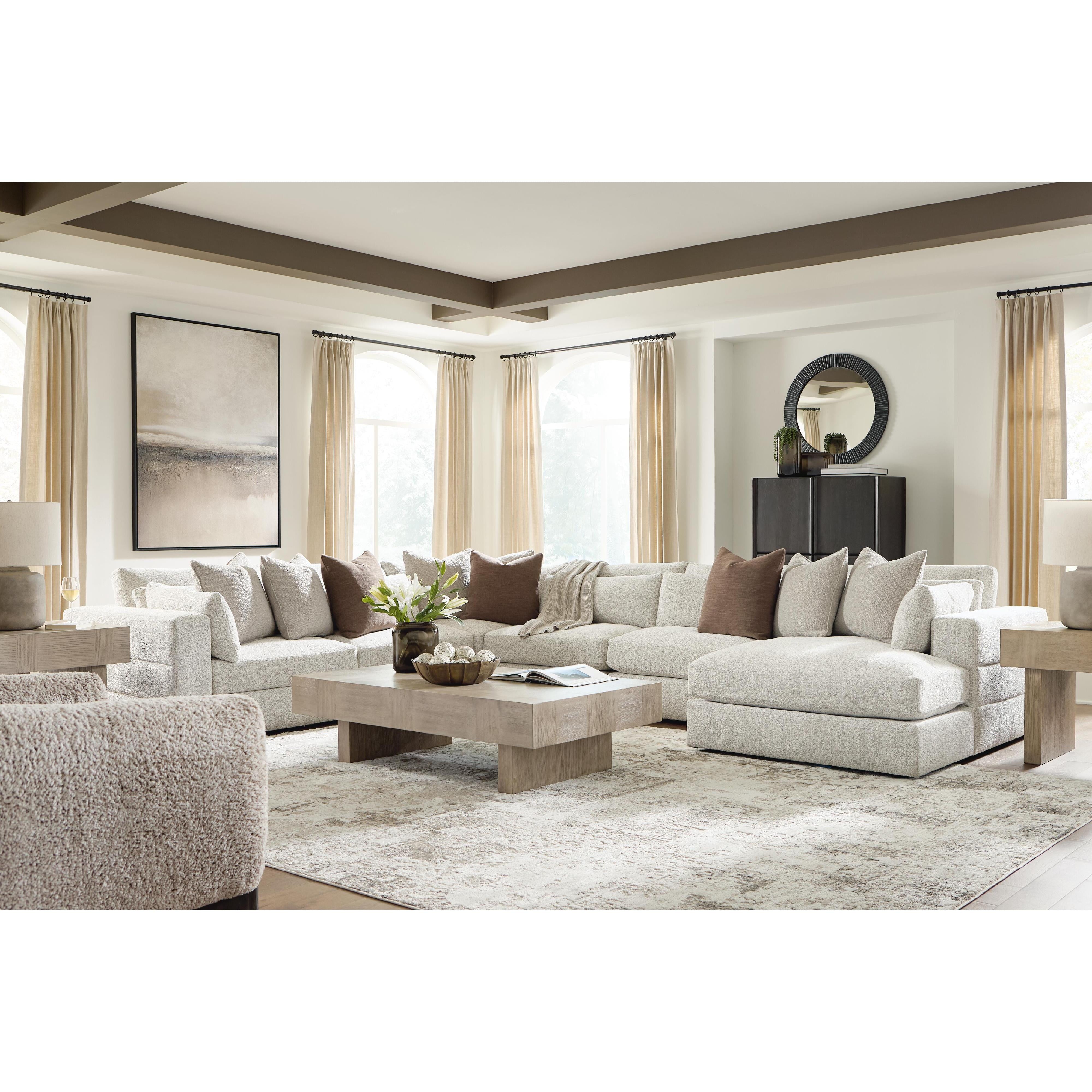  Signature Design by Ashley Ashbourne Estate 6 pc Sectional PC6600417/PC6600446/PC6600446/PC6600446/PC6600464/PC6600477 IMAGE 4