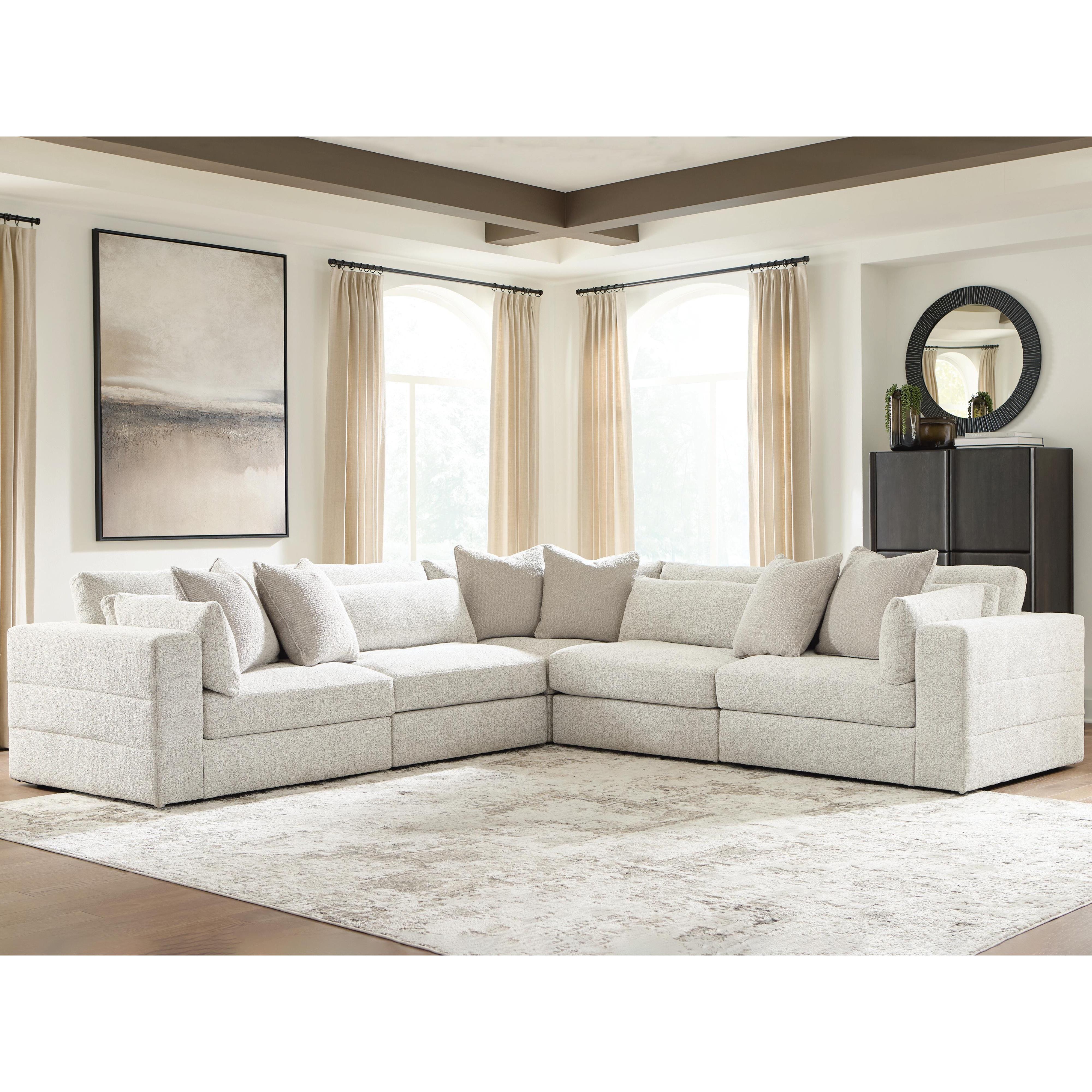  Signature Design by Ashley Ashbourne Estate 5 pc Sectional PC6600446/PC6600446/PC6600464/PC6600465/PC6600477 IMAGE 3
